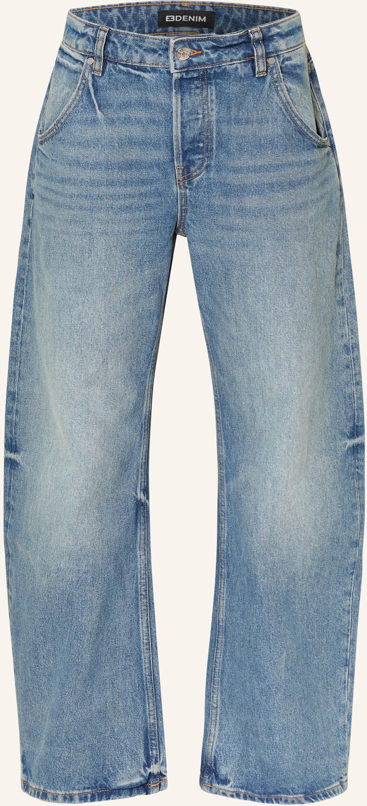Eb Denim Barrel Jeans Enzo Cropped blau
