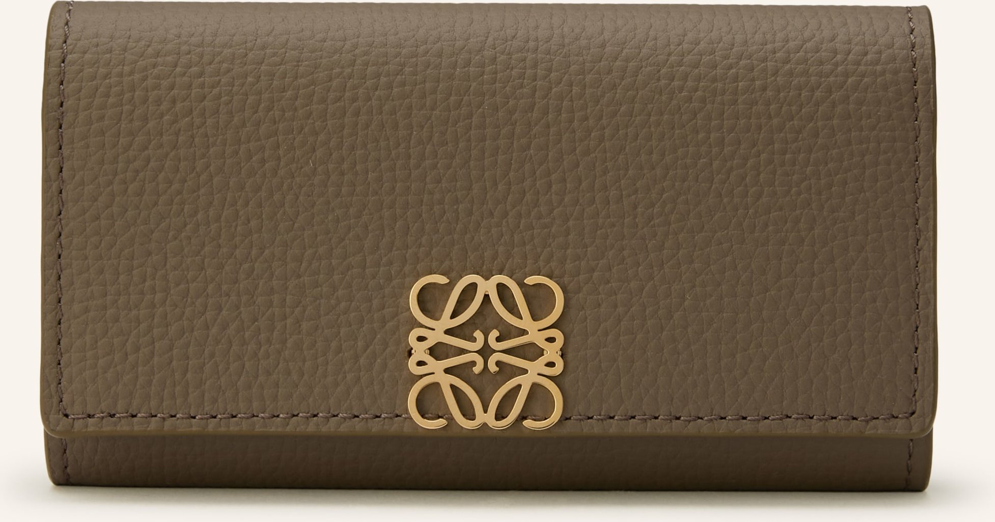 Loewe Schlüsseletui Anagram beige