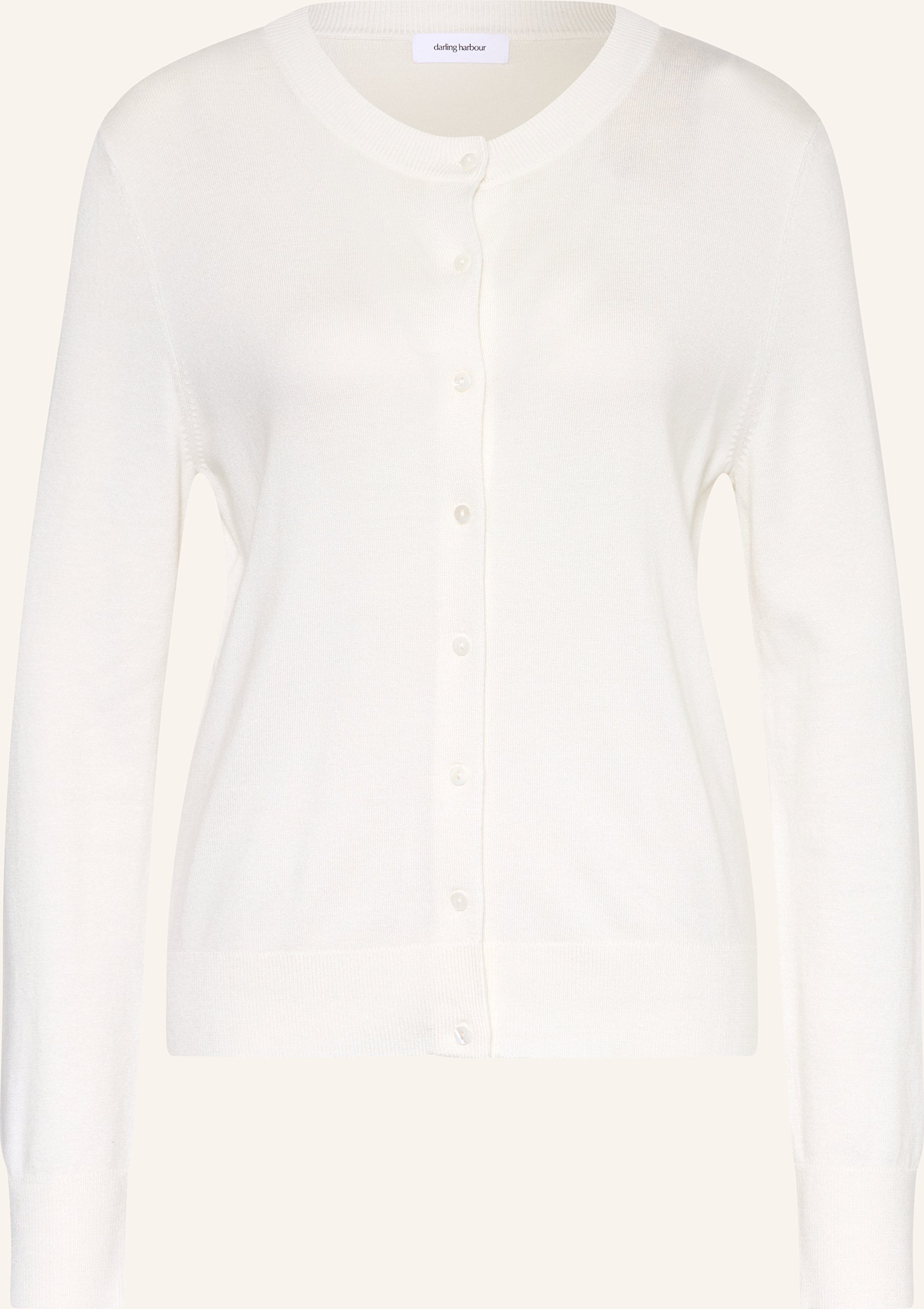 Darling Harbour Strickjacke weiss