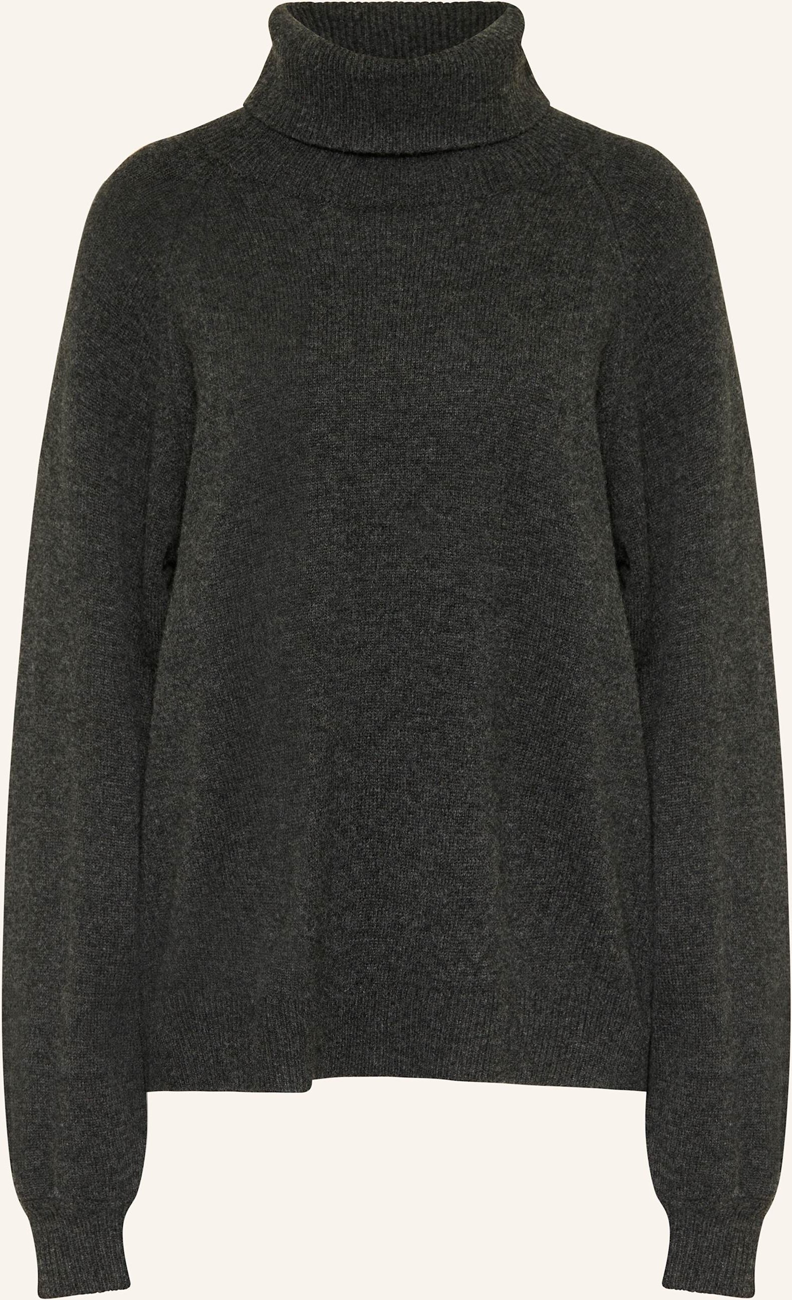 Gestuz Strickpullover Manzigz grau