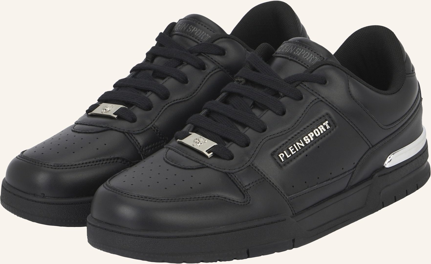 Plein Sport Lo-Top Turnschuhe schwarz