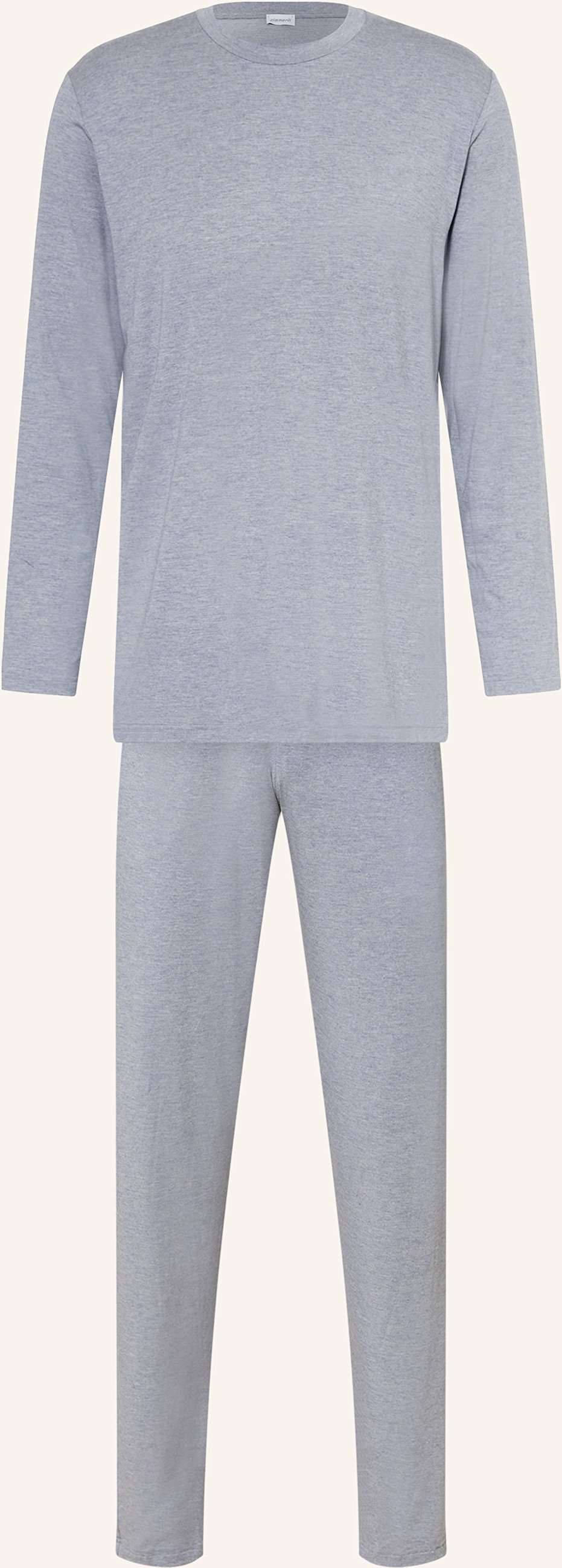 Zimmerli Schlafanzug Cozy Comfort blau
