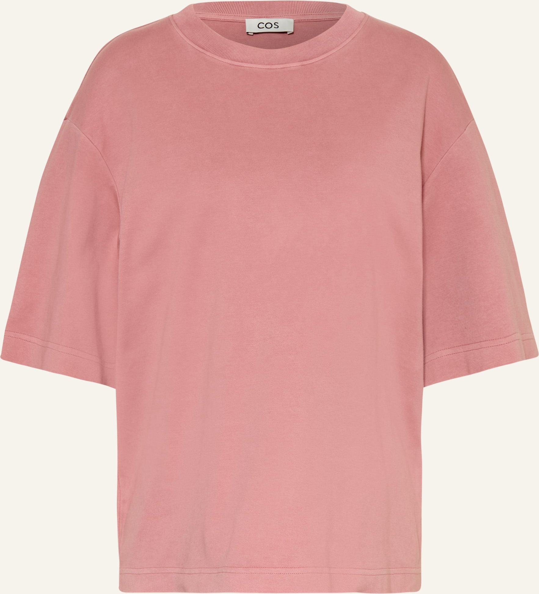 Cos Oversized-Shirt Mit 3/4-Arm pink