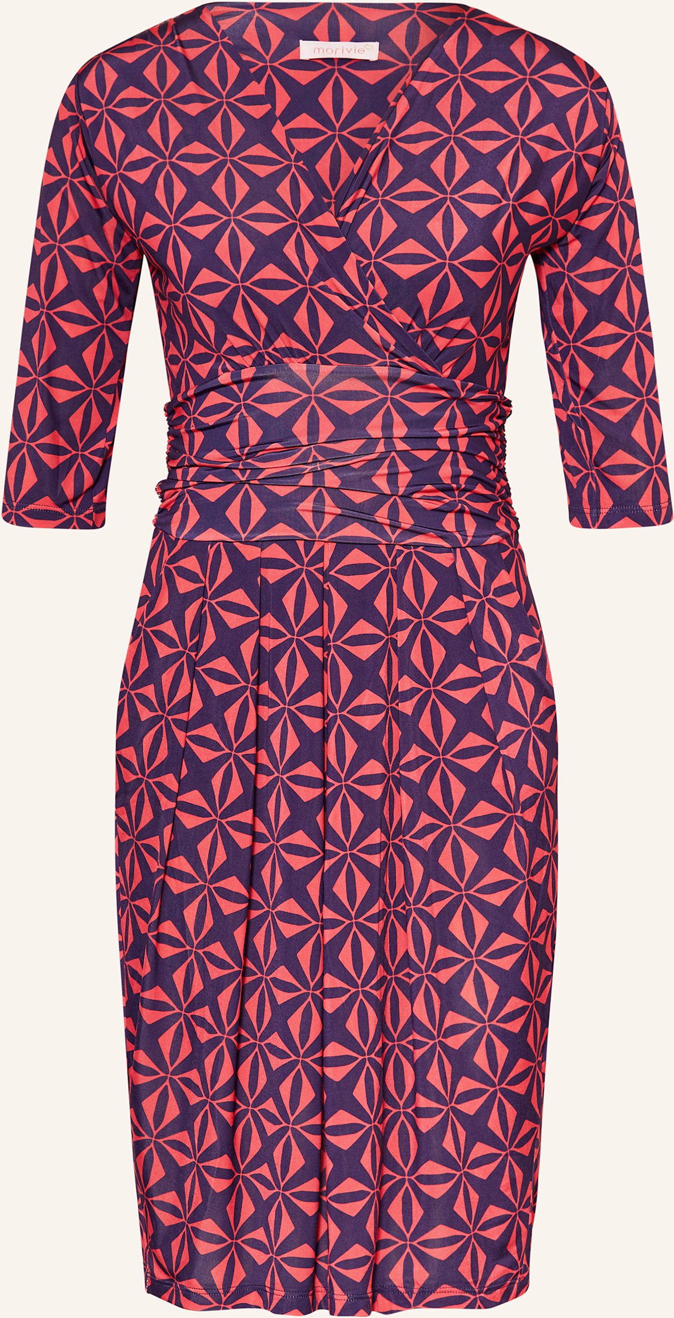 Thumbnail - Marivie Jerseykleid I Need More Money! rot