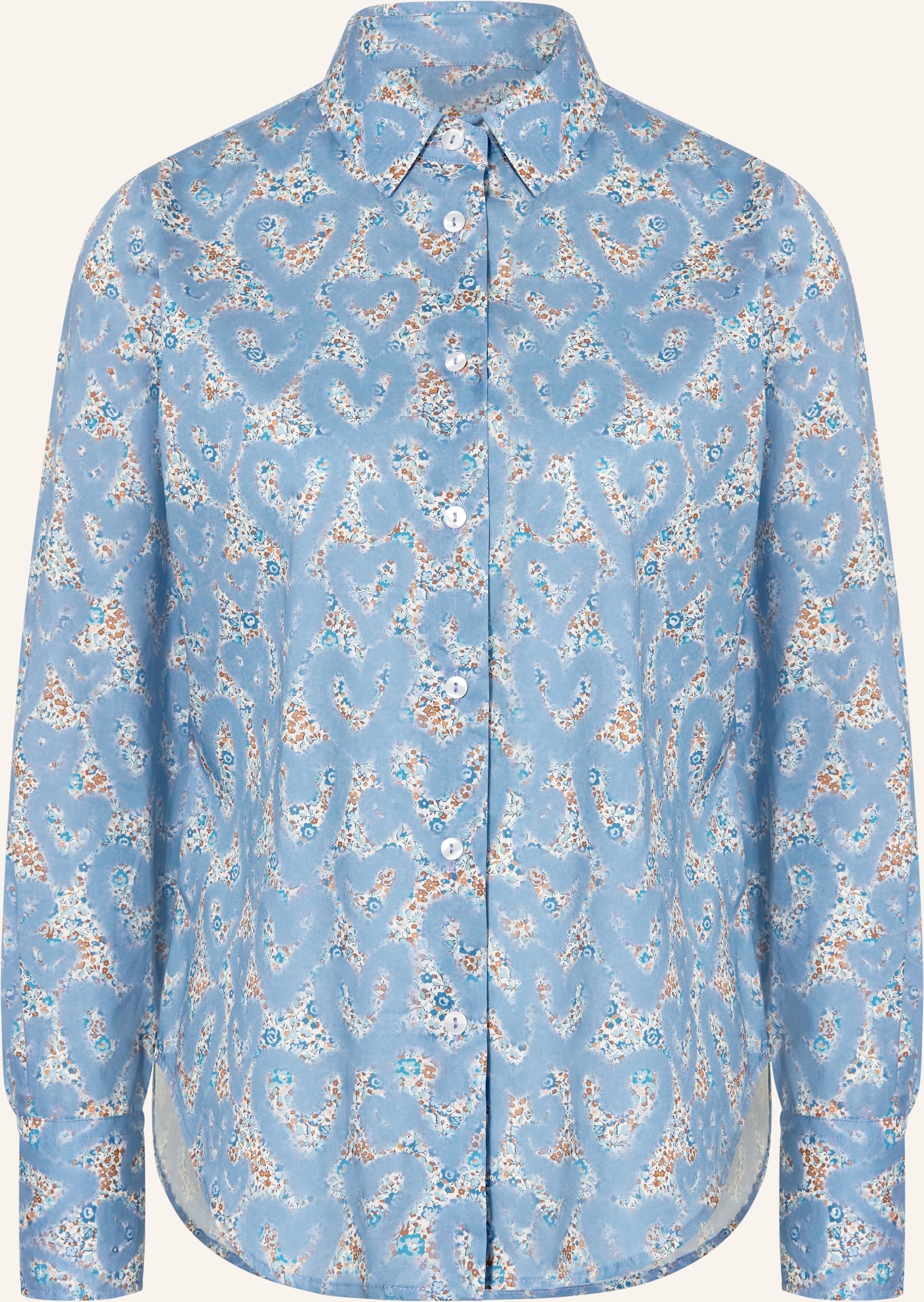 Rossana Diva Hemdbluse blau