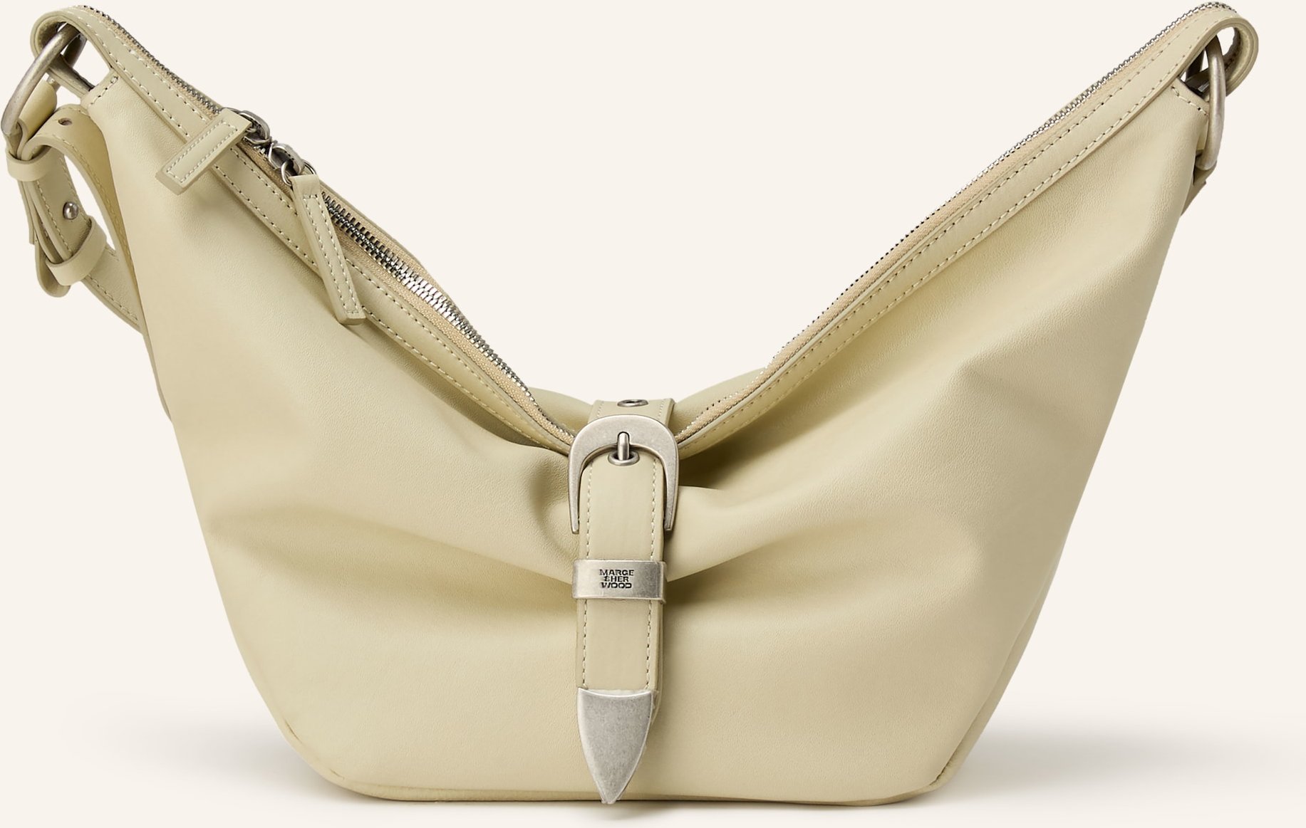 Marge Sherwood Schultertasche weiss