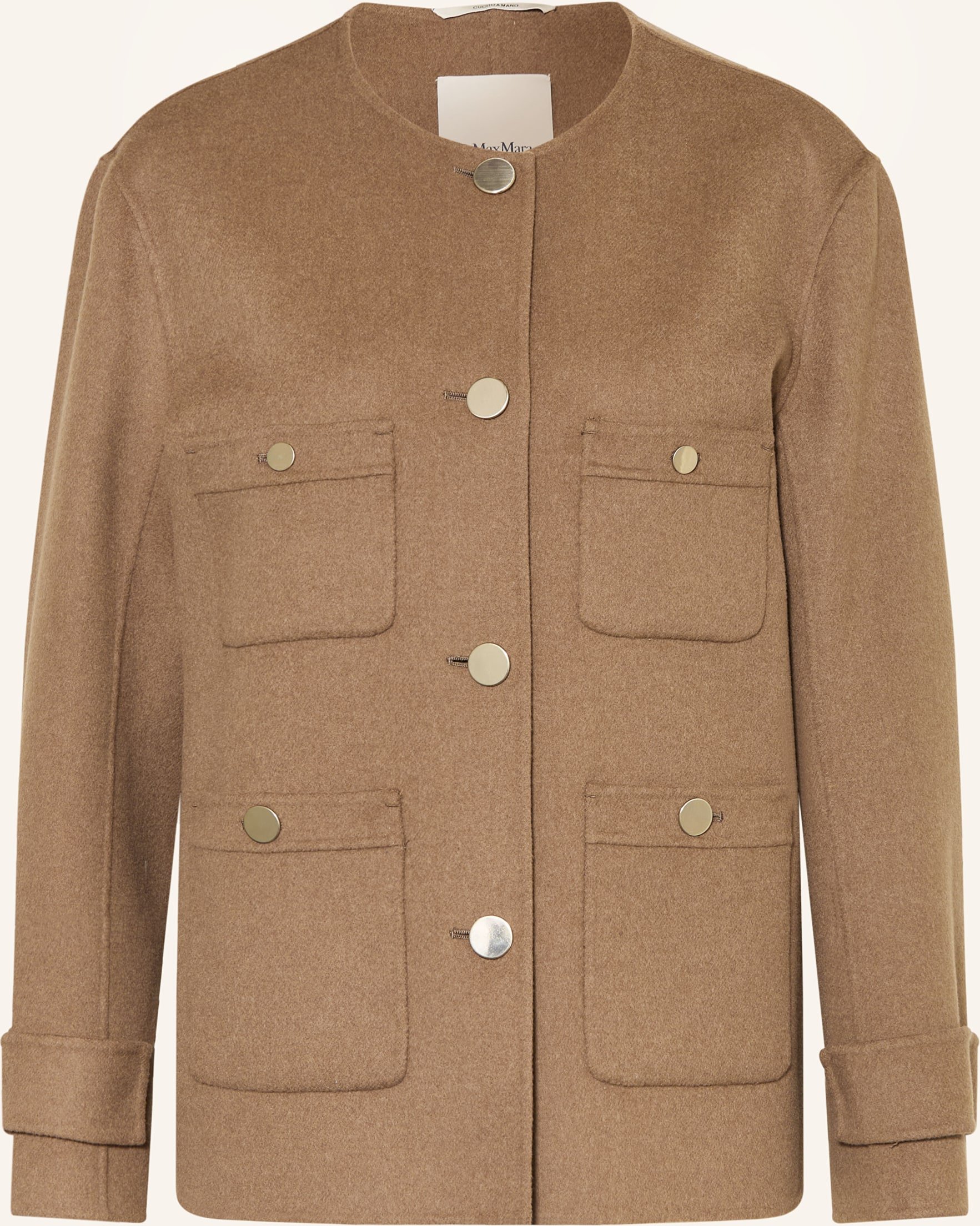 S Max Mara Cabanjacke braun