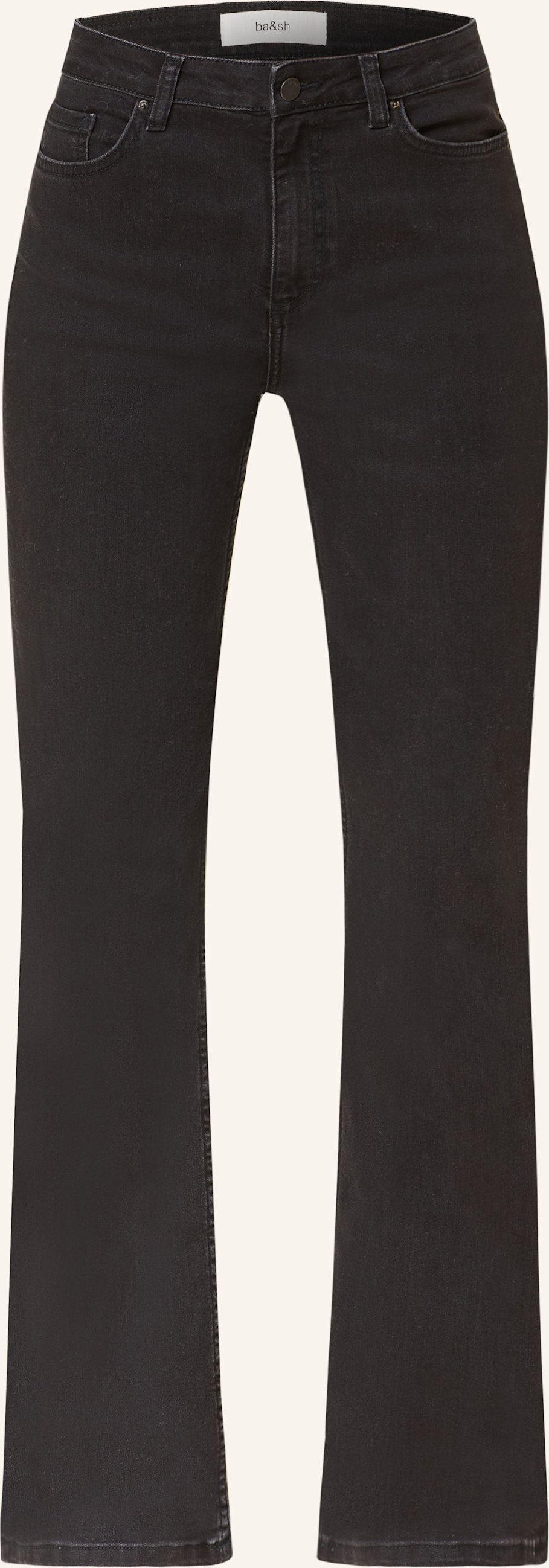 Thumbnail - Ba&Sh Flared Jeans Aommie schwarz