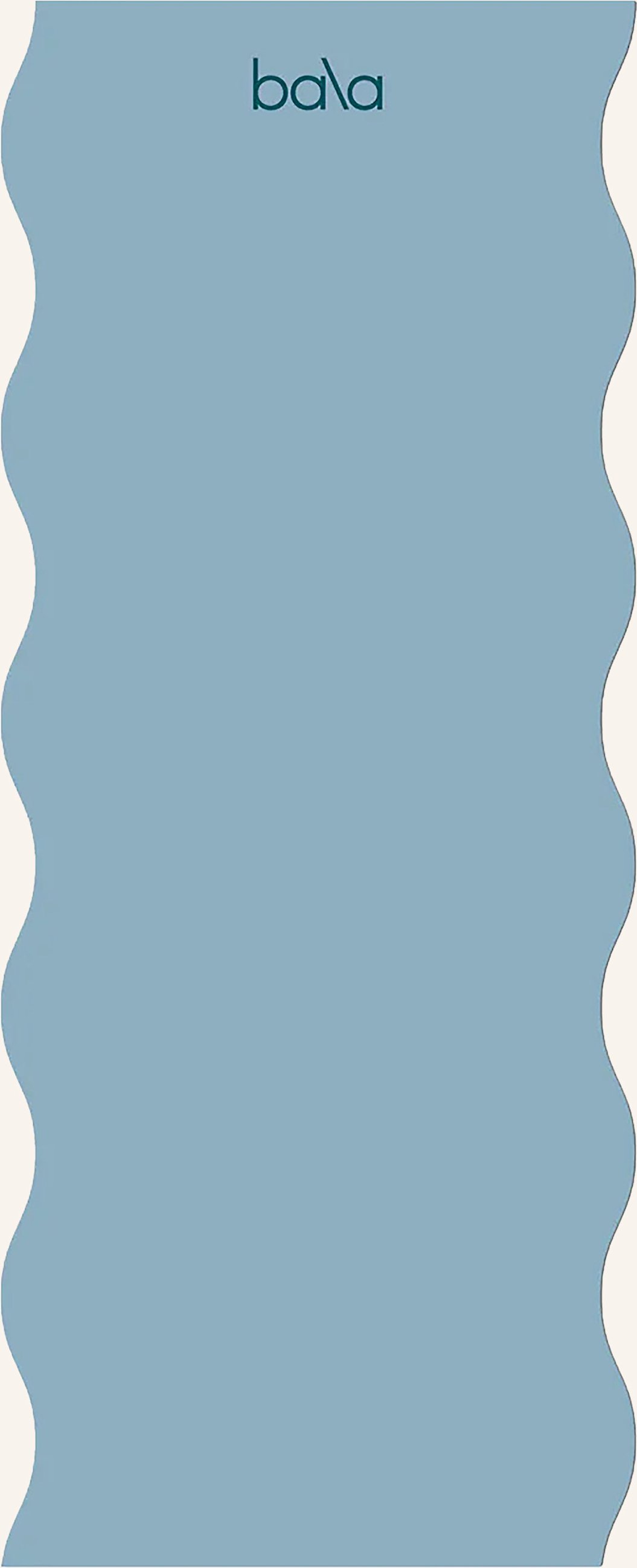 Bala Yogamatte Wavy blau