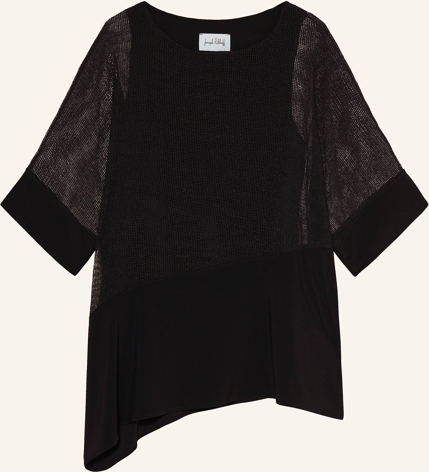 Thumbnail - Joseph Ribkoff Pullover Mit 3/4-Arm Im Materialmix schwarz