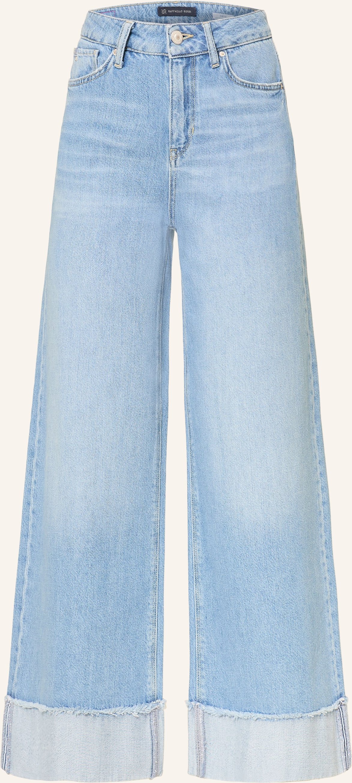 Raffaello Rossi Wide Leg Jeans Sventy blau
