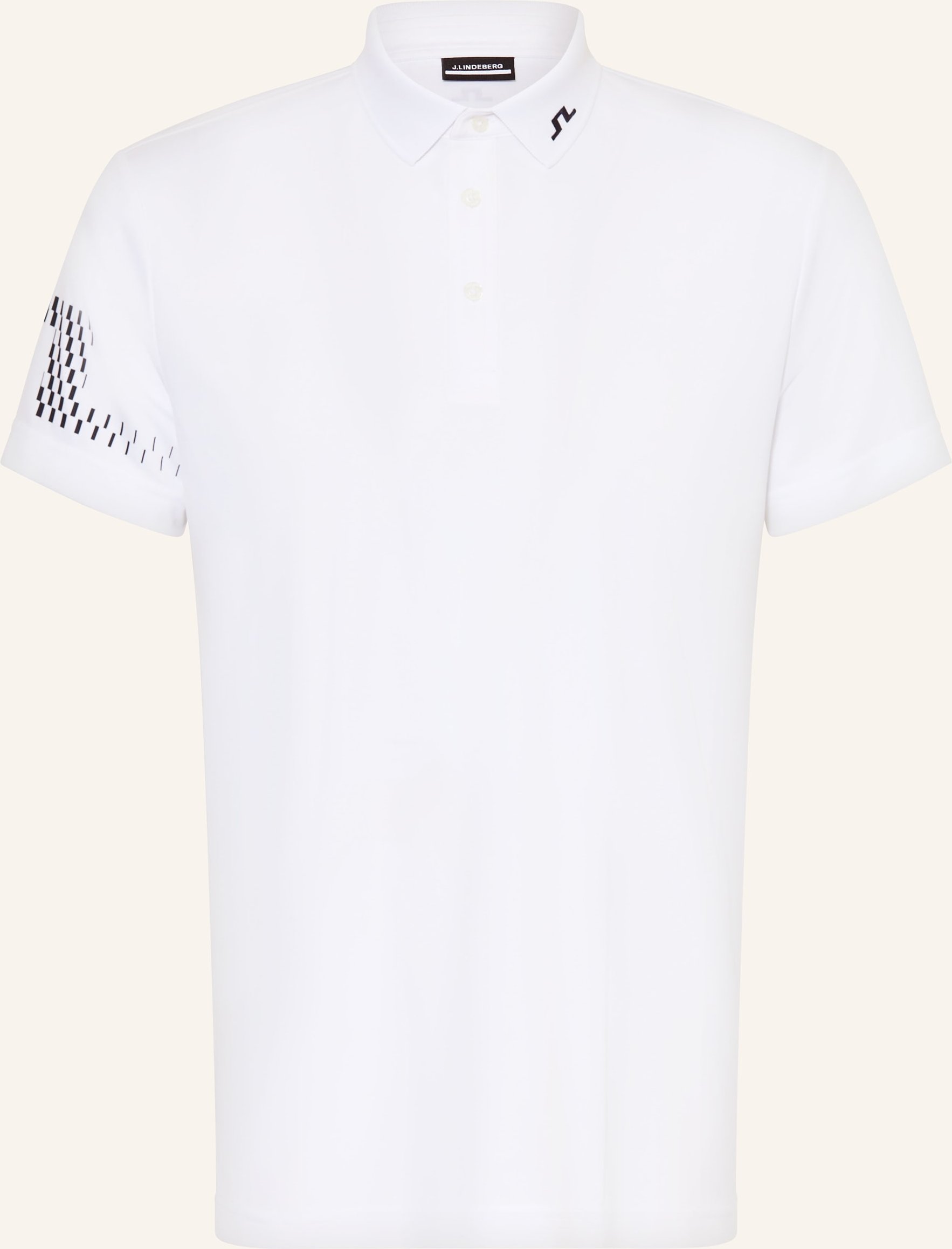 J.Lindeberg Funktions-Poloshirt weiss