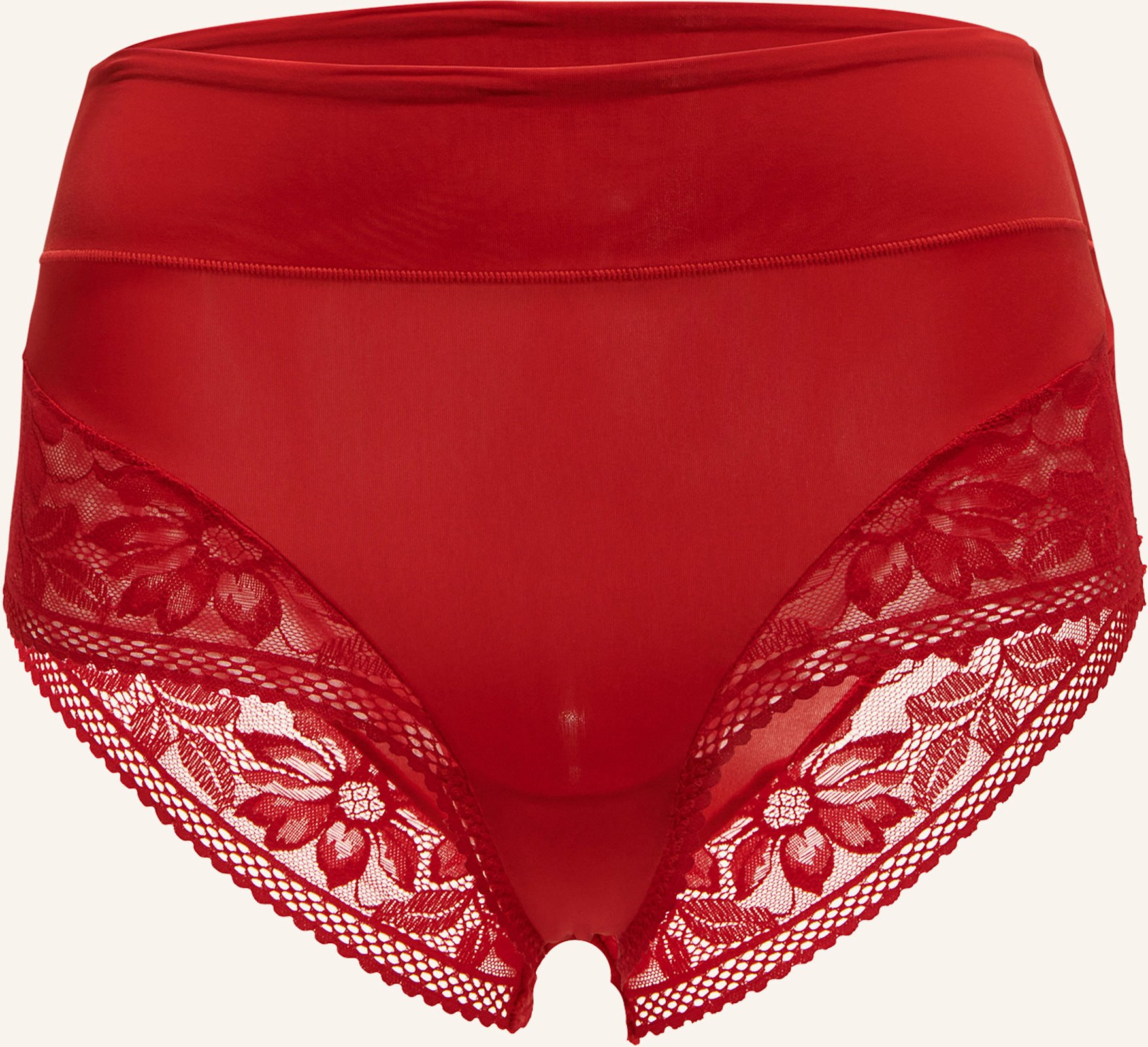 Wolford Lingerie Tanga Lace High Waist Brief rot