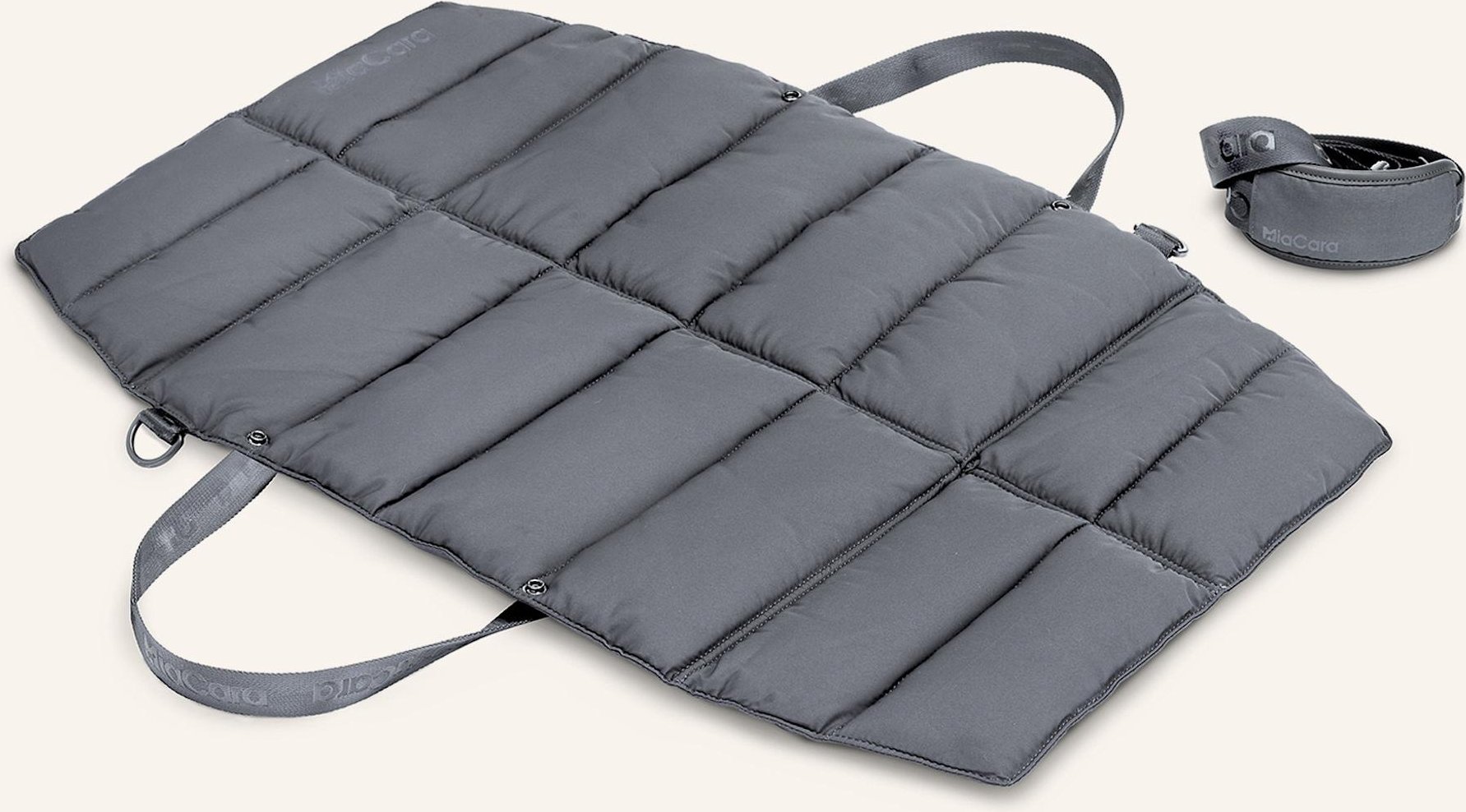 Miacara Hundereisebett Strada grau