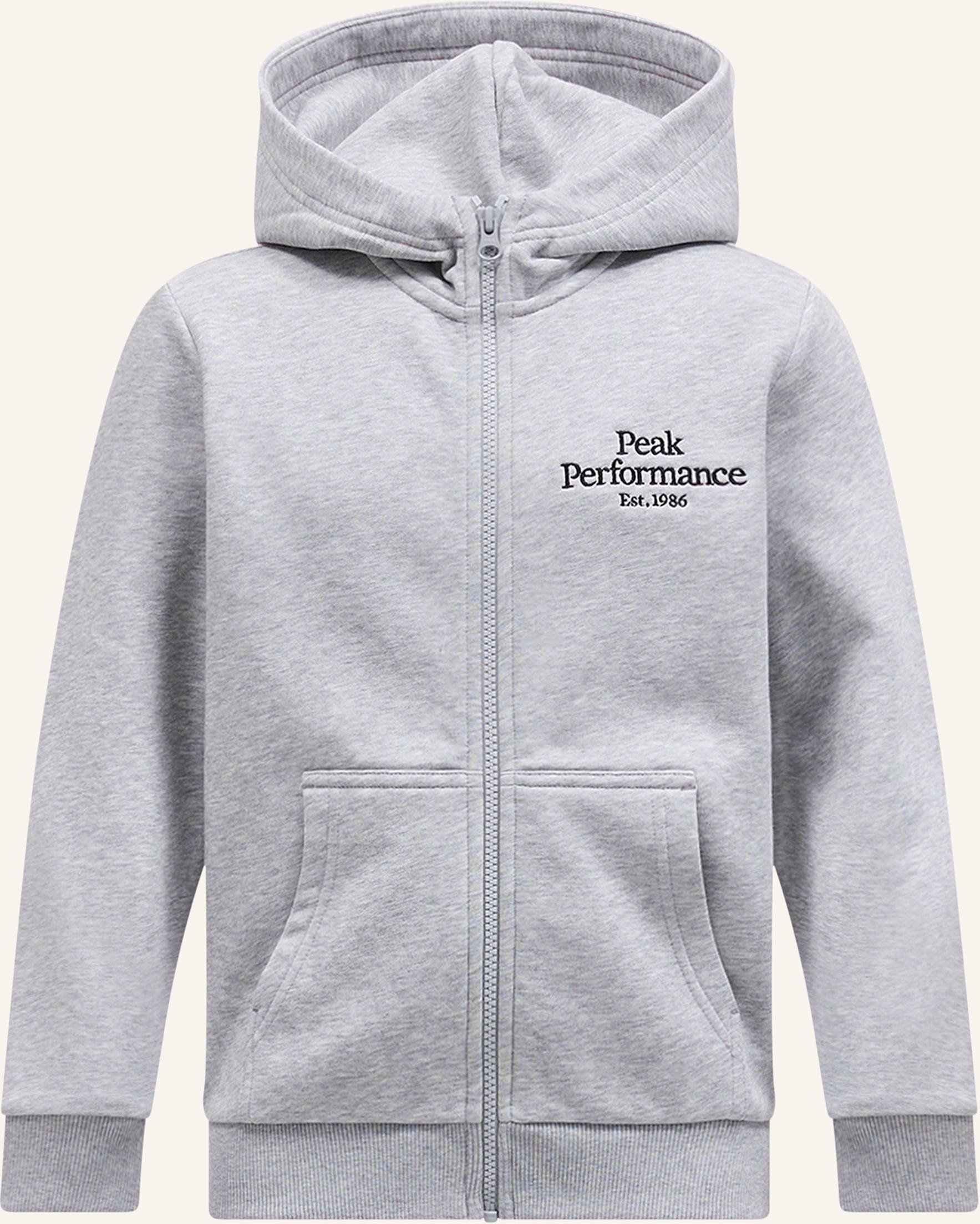 Peak Performance Kapuzensweatshirt grau