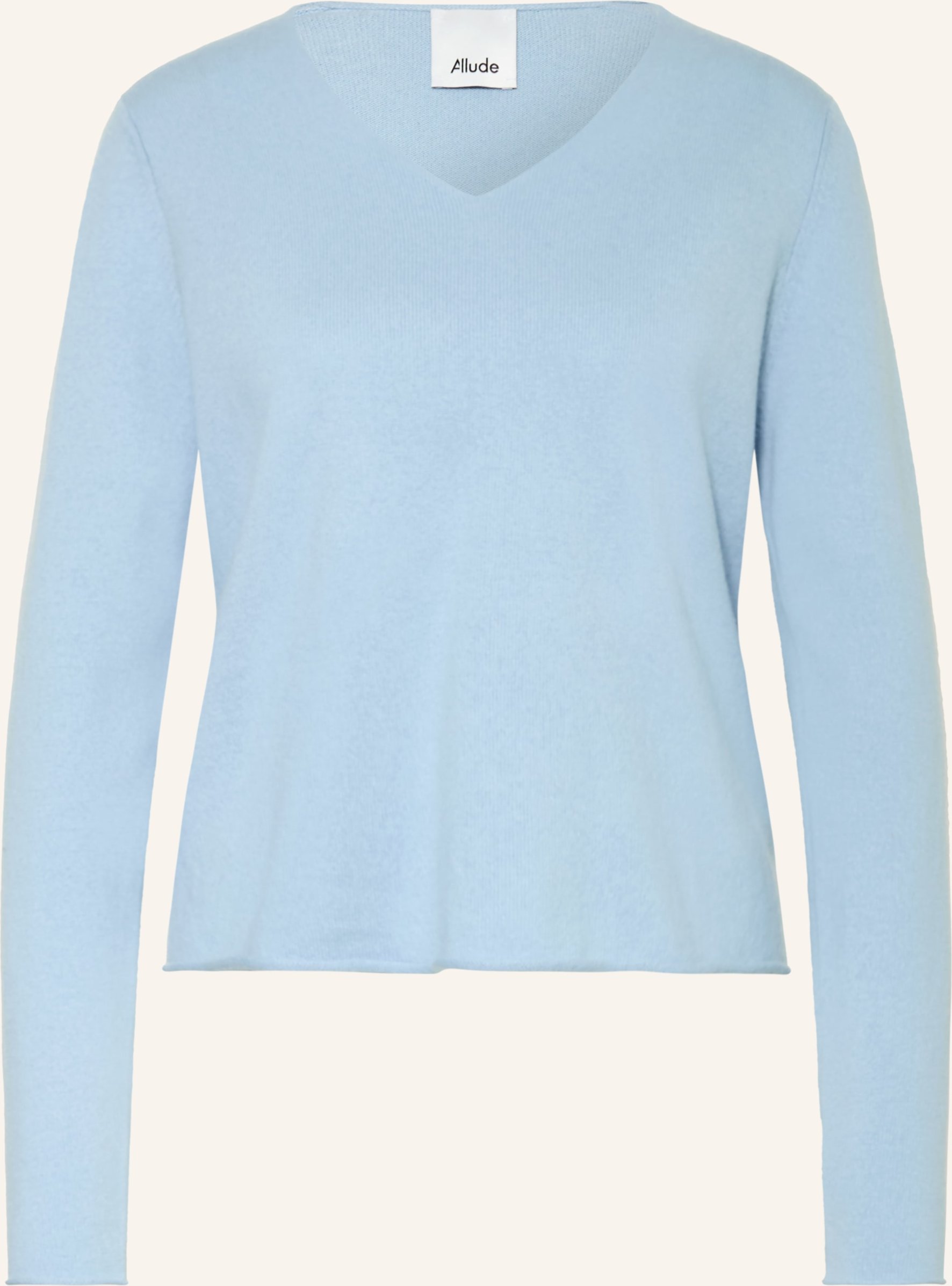 Allude Pullover Mit Cashmere blau
