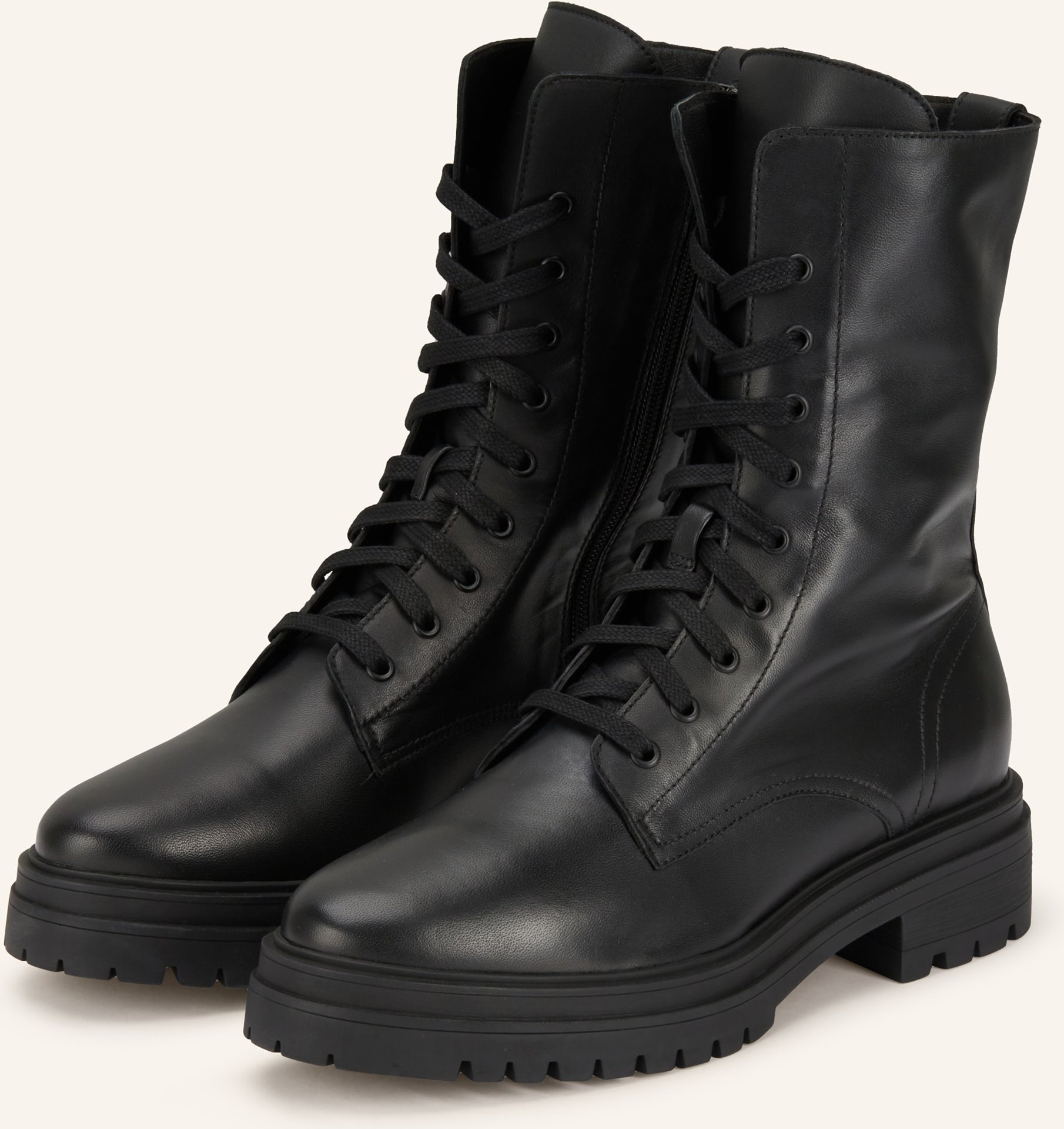 Ba&Sh Schnürboots Celeste schwarz