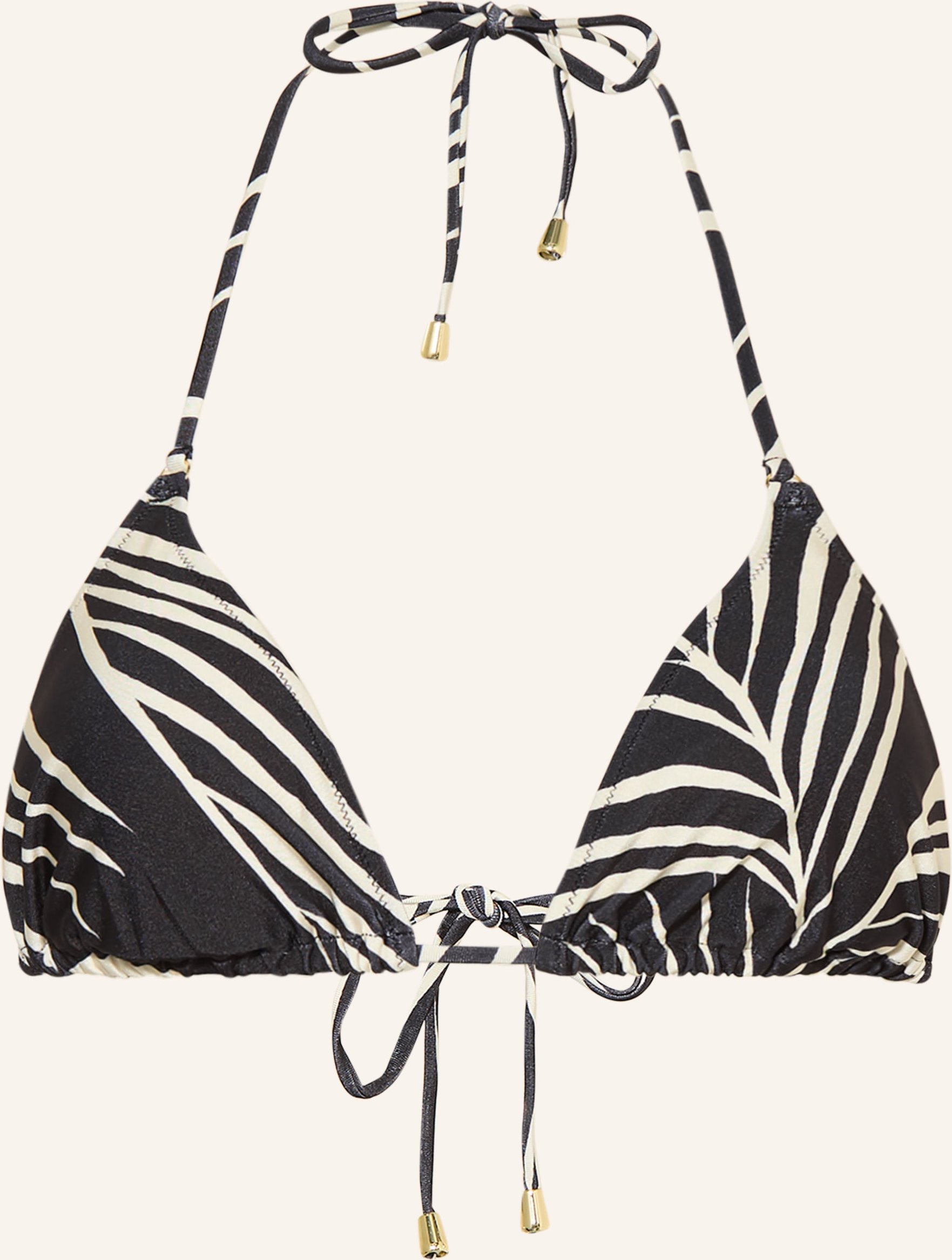 Mrs & Hugs Triangel-Bikini-Top schwarz