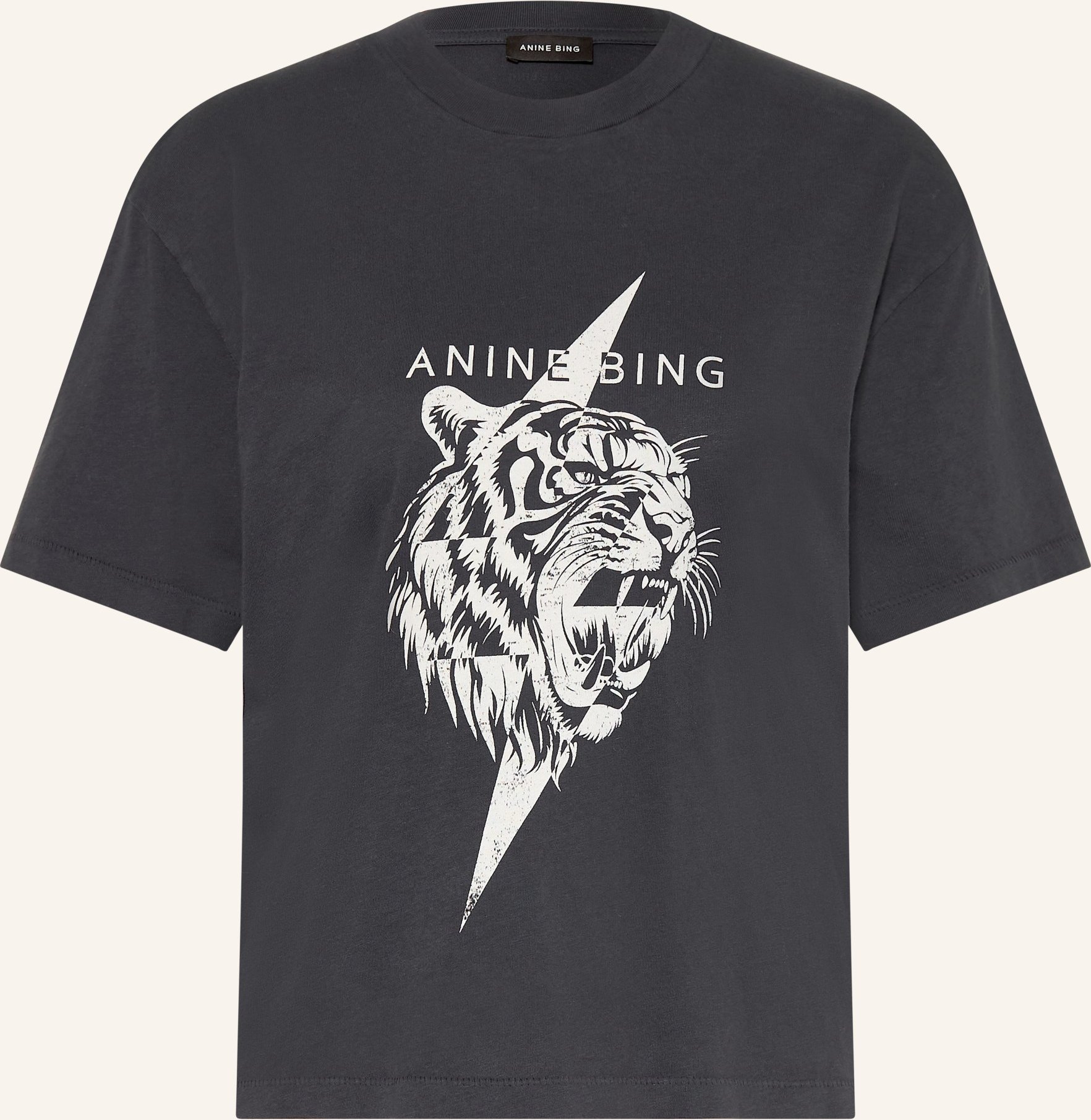Anine Bing T-Shirt Wagner Tee Tiger gelb
