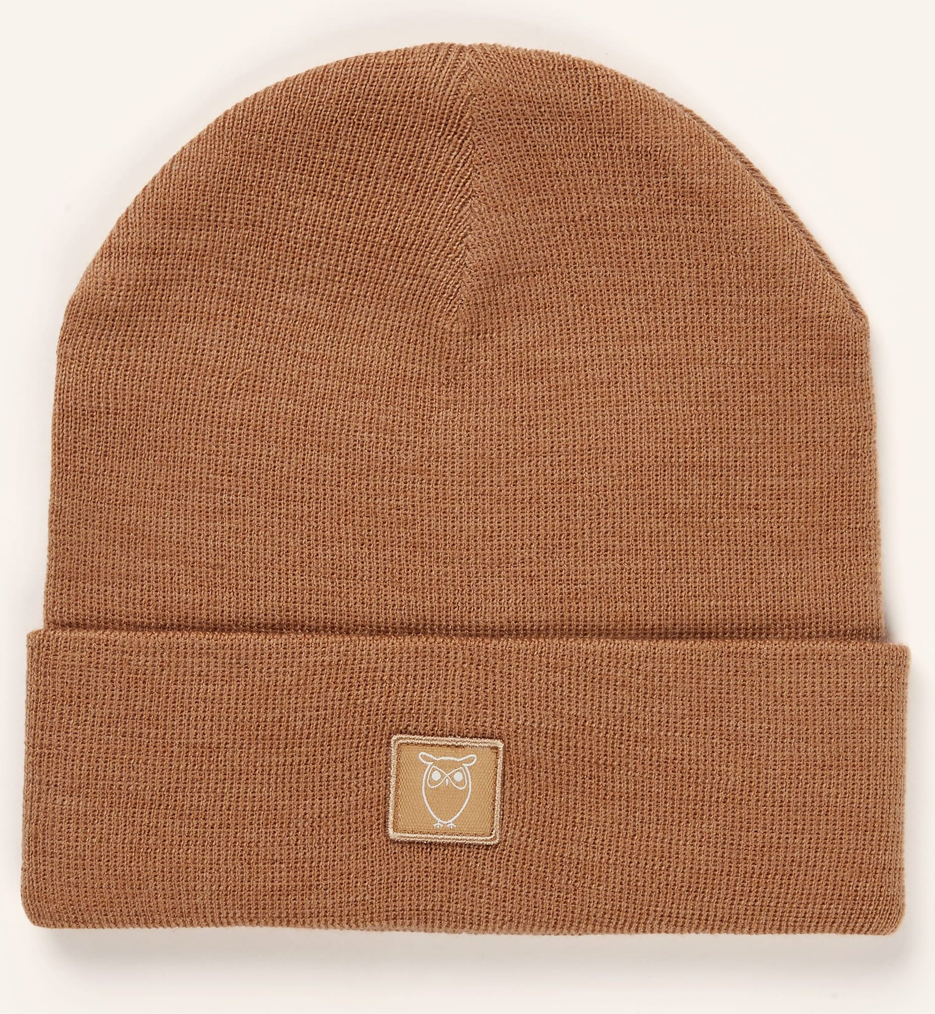 Knowledgecotton Apparel Mütze Aus Merinowolle gelb