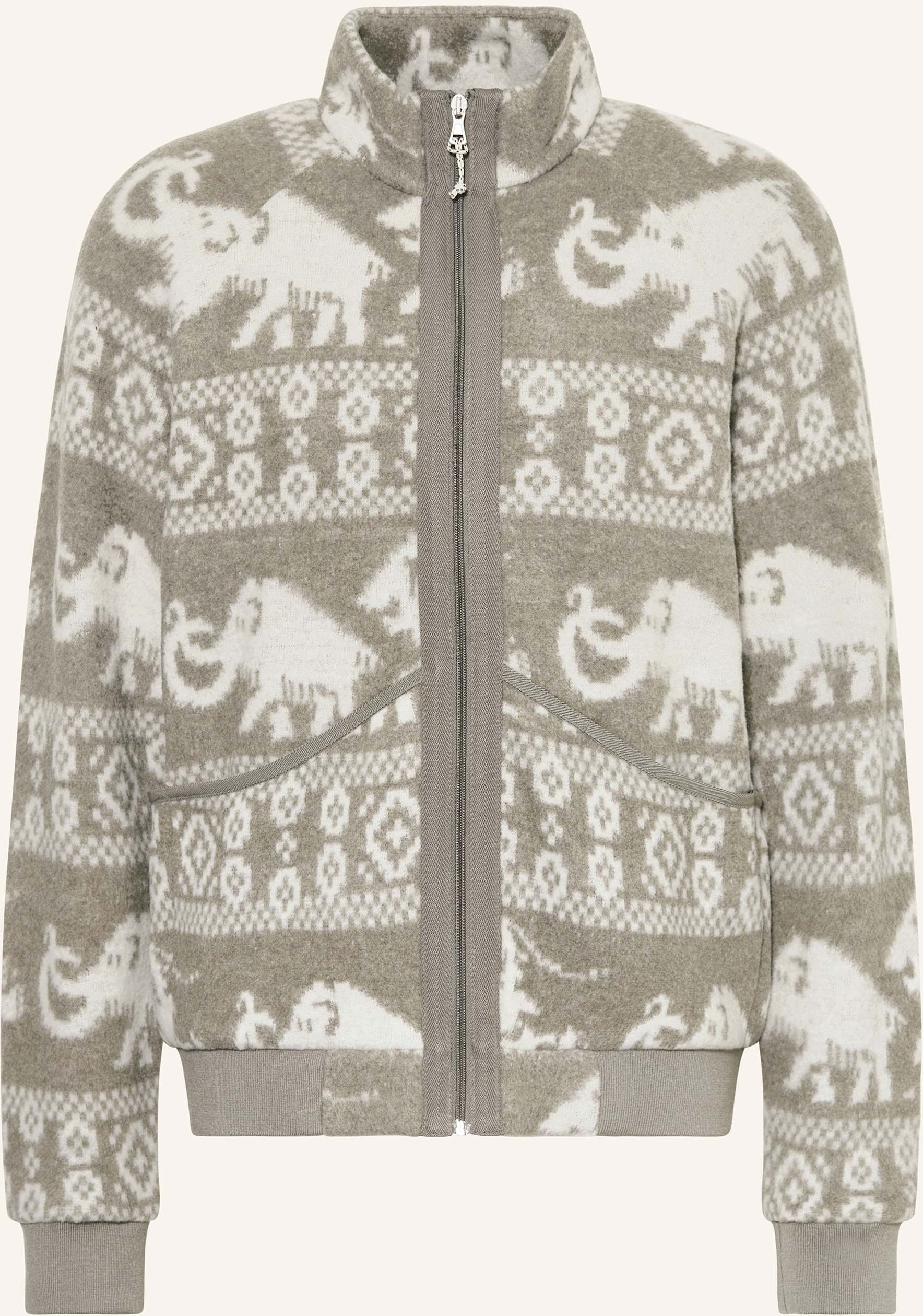 Mammut Fleecejacke Direttissima Wool Ml grau