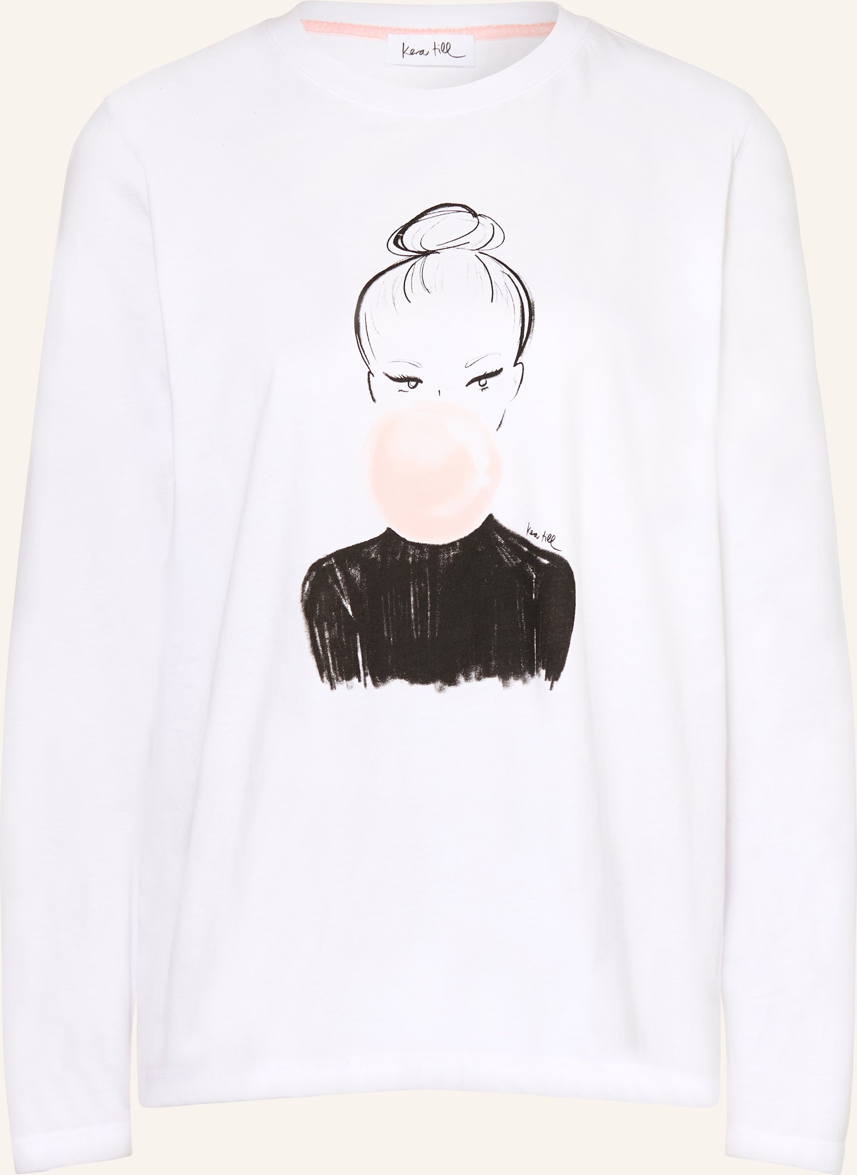 Kera Till Longsleeve Bulle weiss