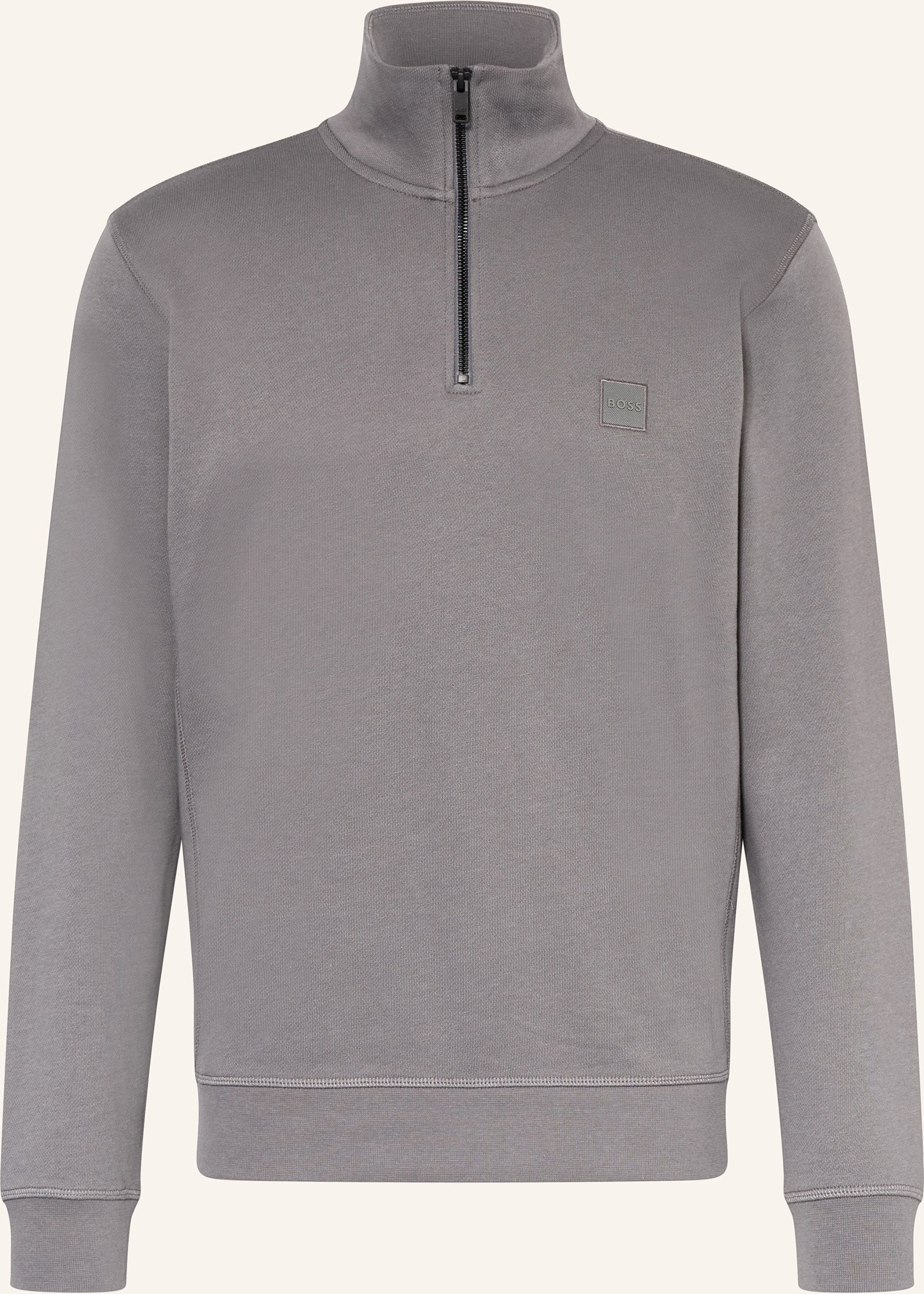 Boss Sweat-Troyer Zetrust grau