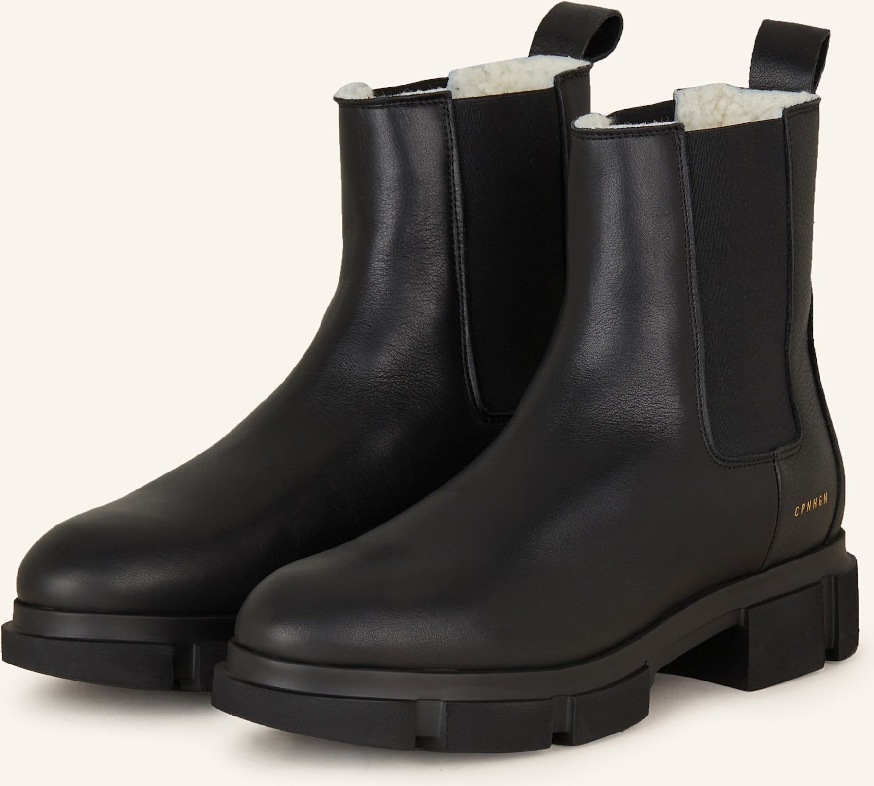 Thumbnail - Copenhagen Studios Chelsea-Boots cph570 schwarz
