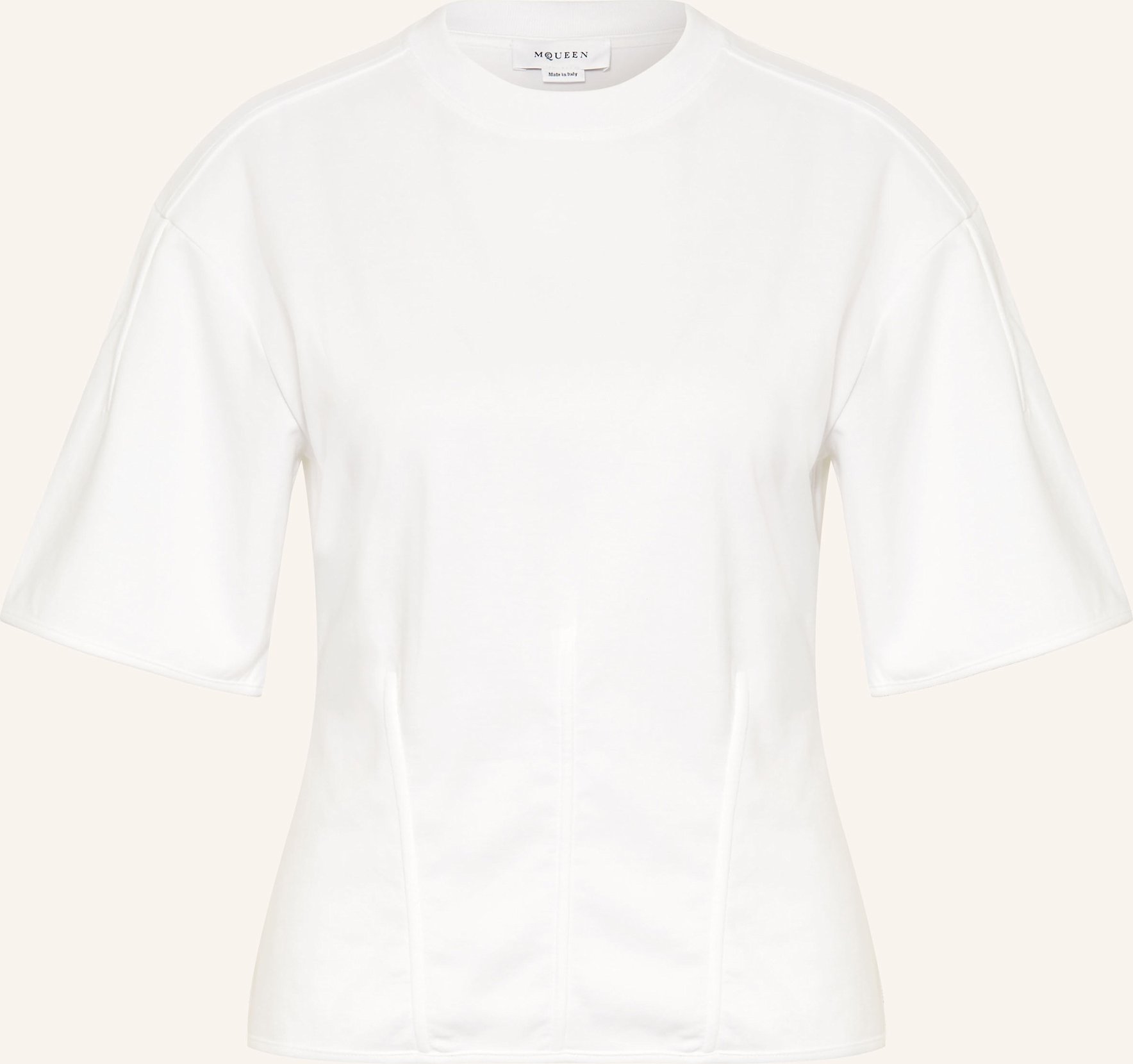 Mcqueen T-Shirt weiss