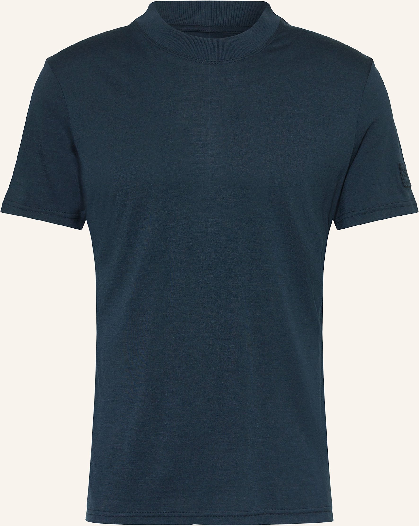 Super.Natural Funktionsshirt Casual Mit Merinowolle blau