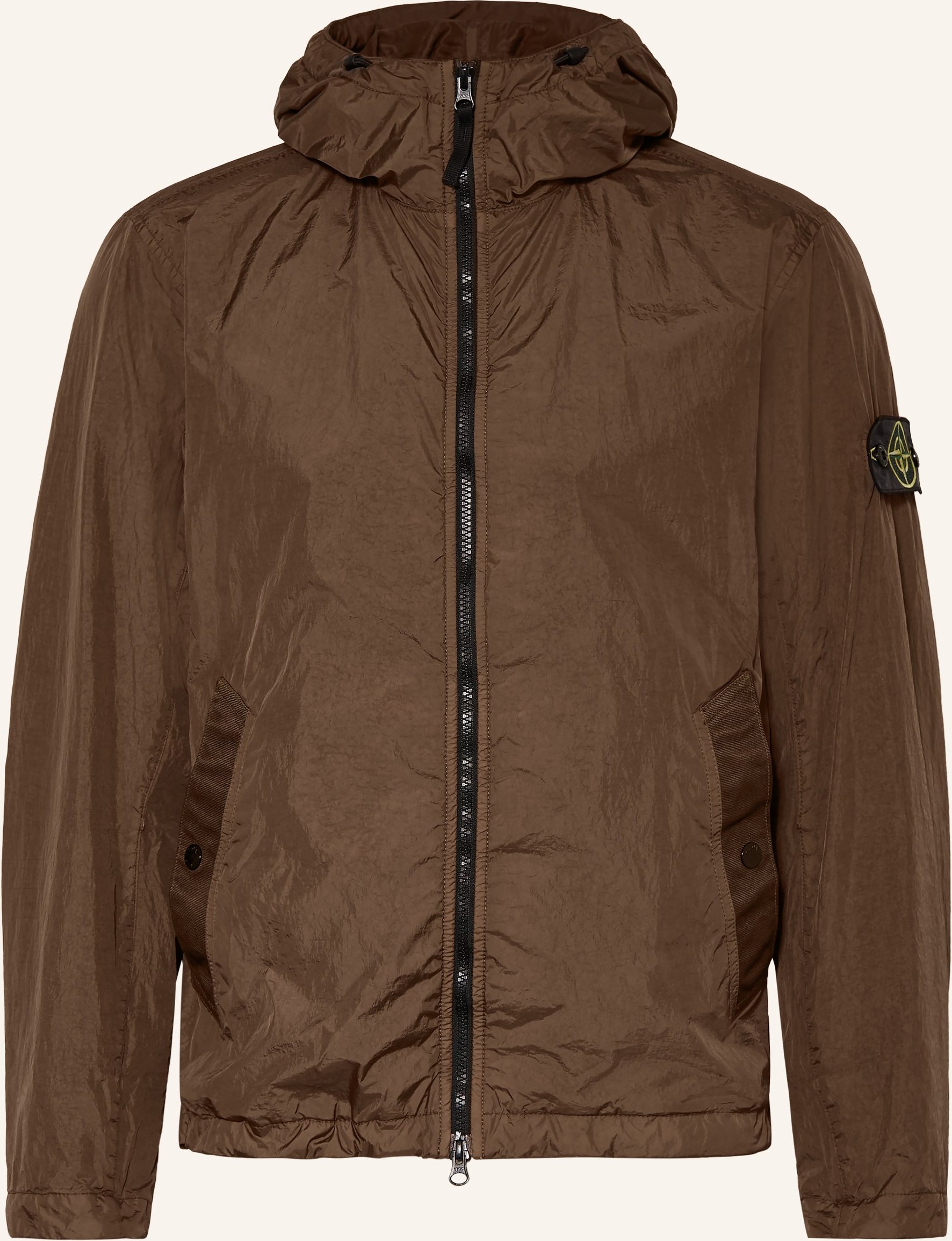 Stone Island Jacke braun
