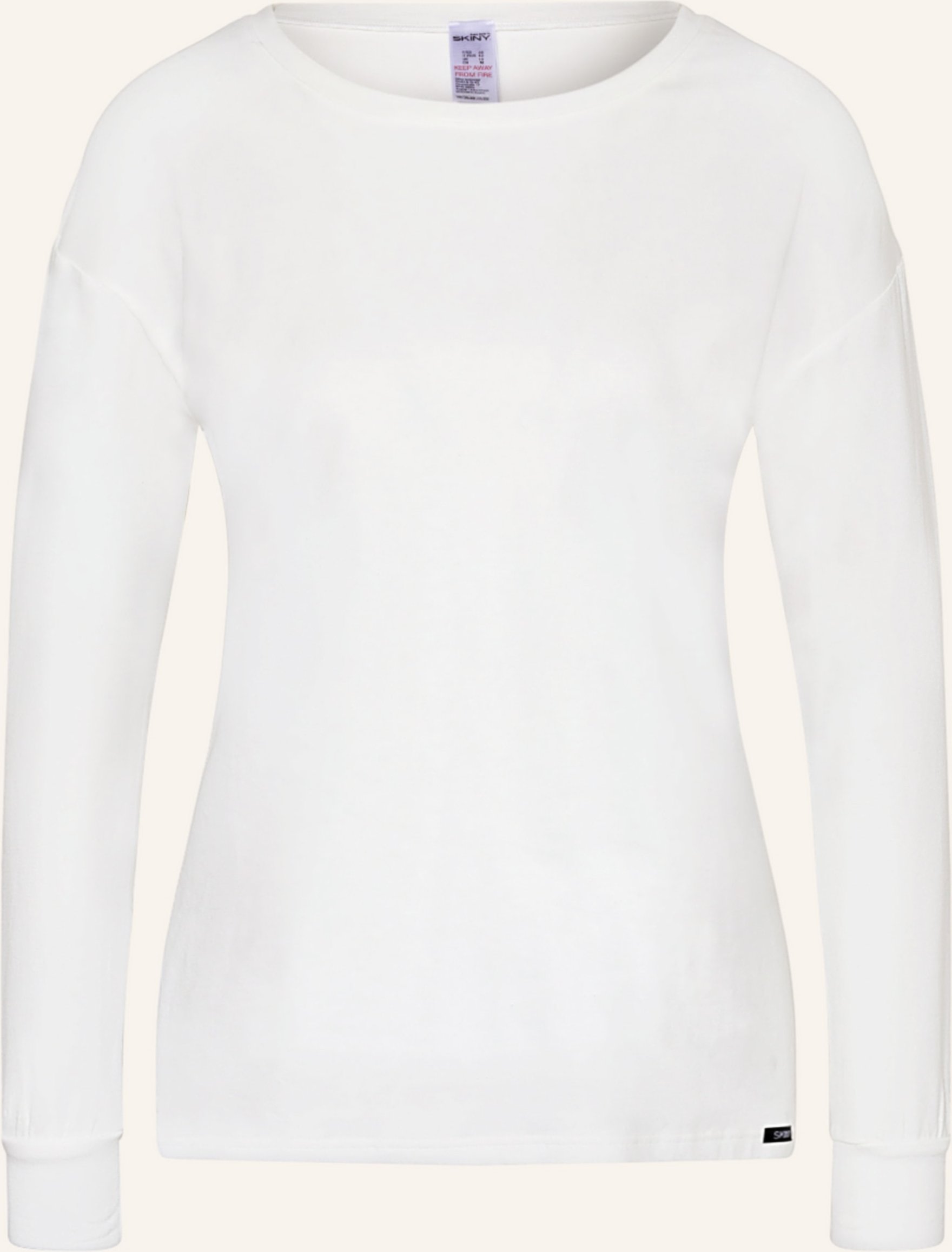 Skiny Schlafshirt Every Night In Mix & Match weiss