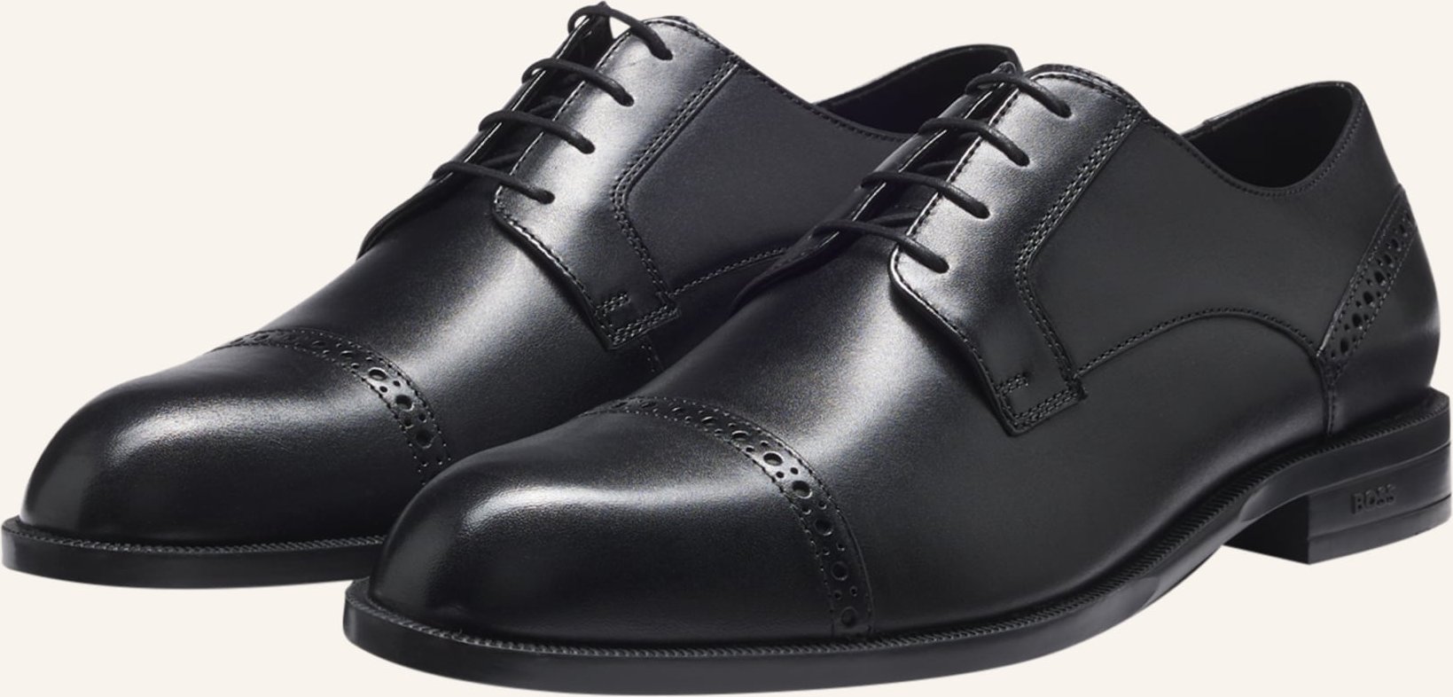Boss Business-Schnürschuh Tayil_Derb_Butcbr schwarz