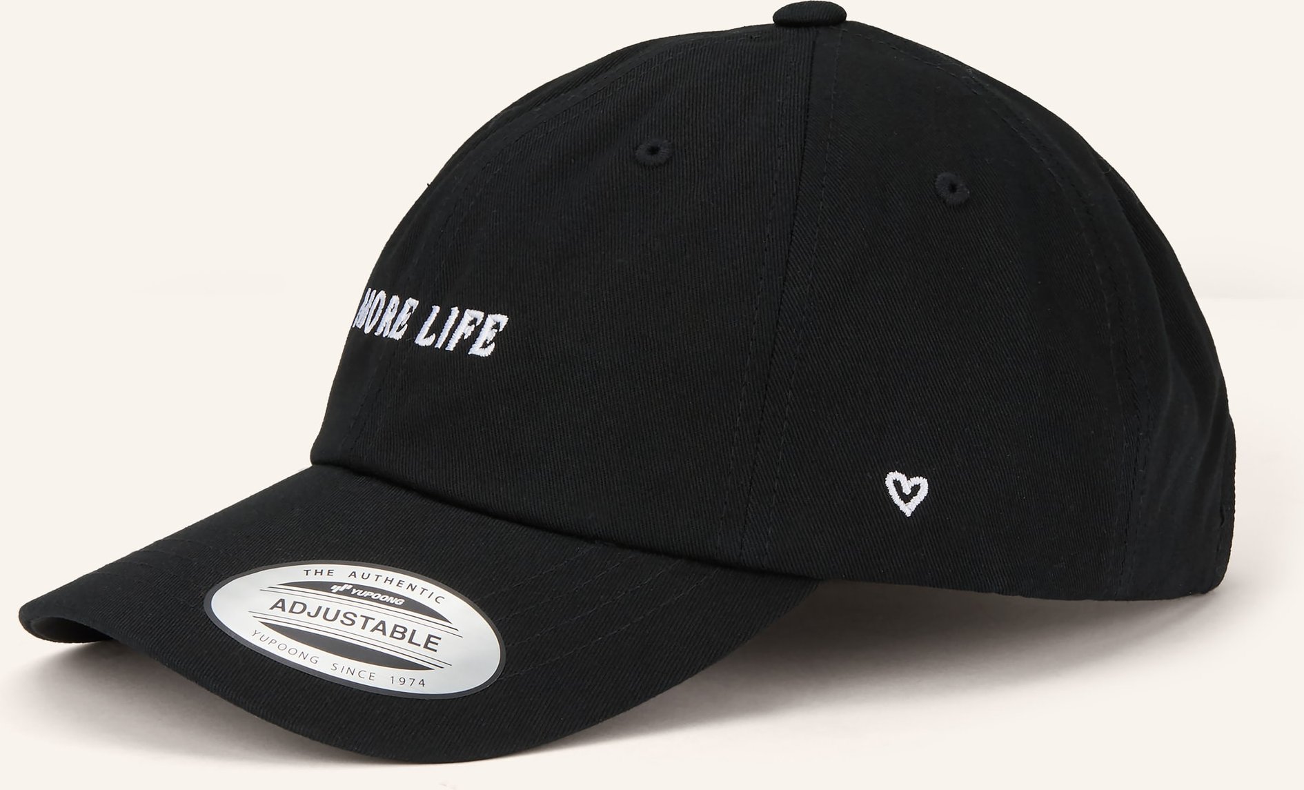 No Culture Cap More Life schwarz