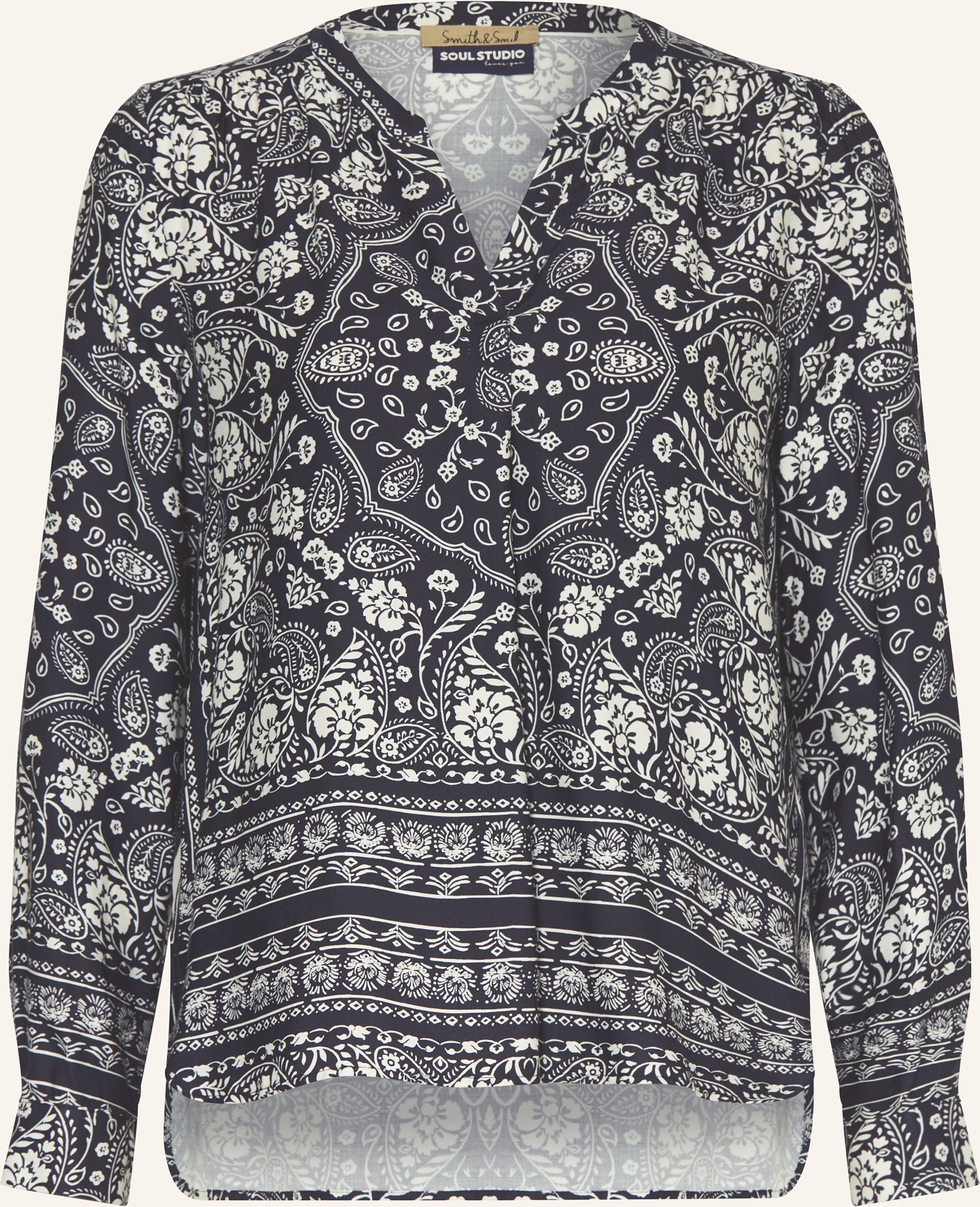 Smith & Soul Blusenshirt blau