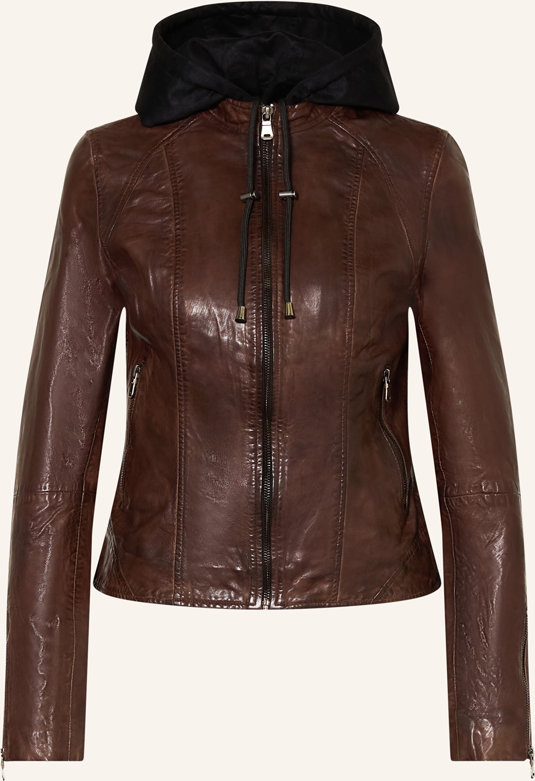 Ricano Lederjacke Dalia braun