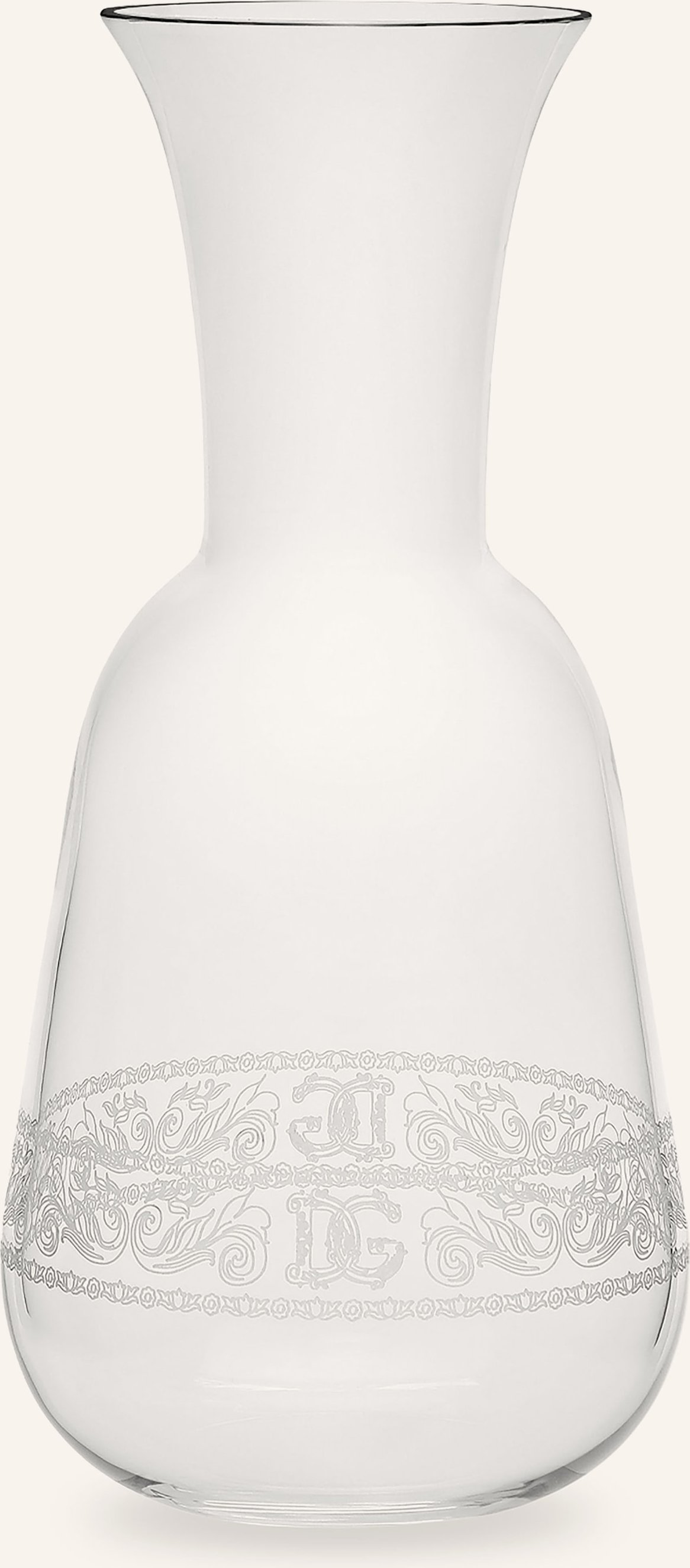 Dolce & Gabbana Casa Karaffe transparent