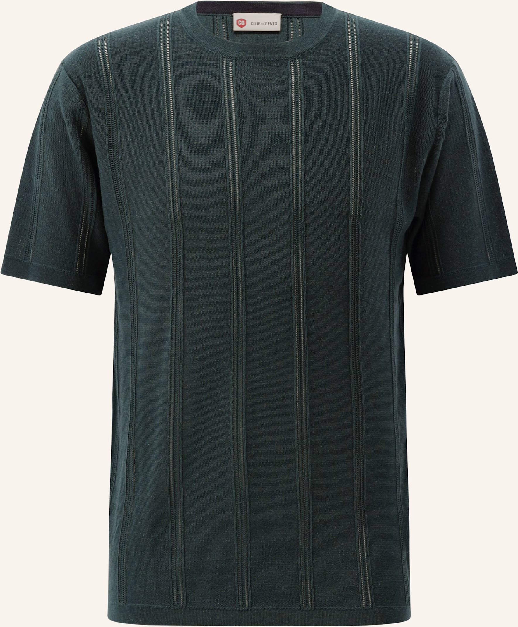 Cg - Club Of Gents T-Shirt Cg Bill Slim Fit gruen