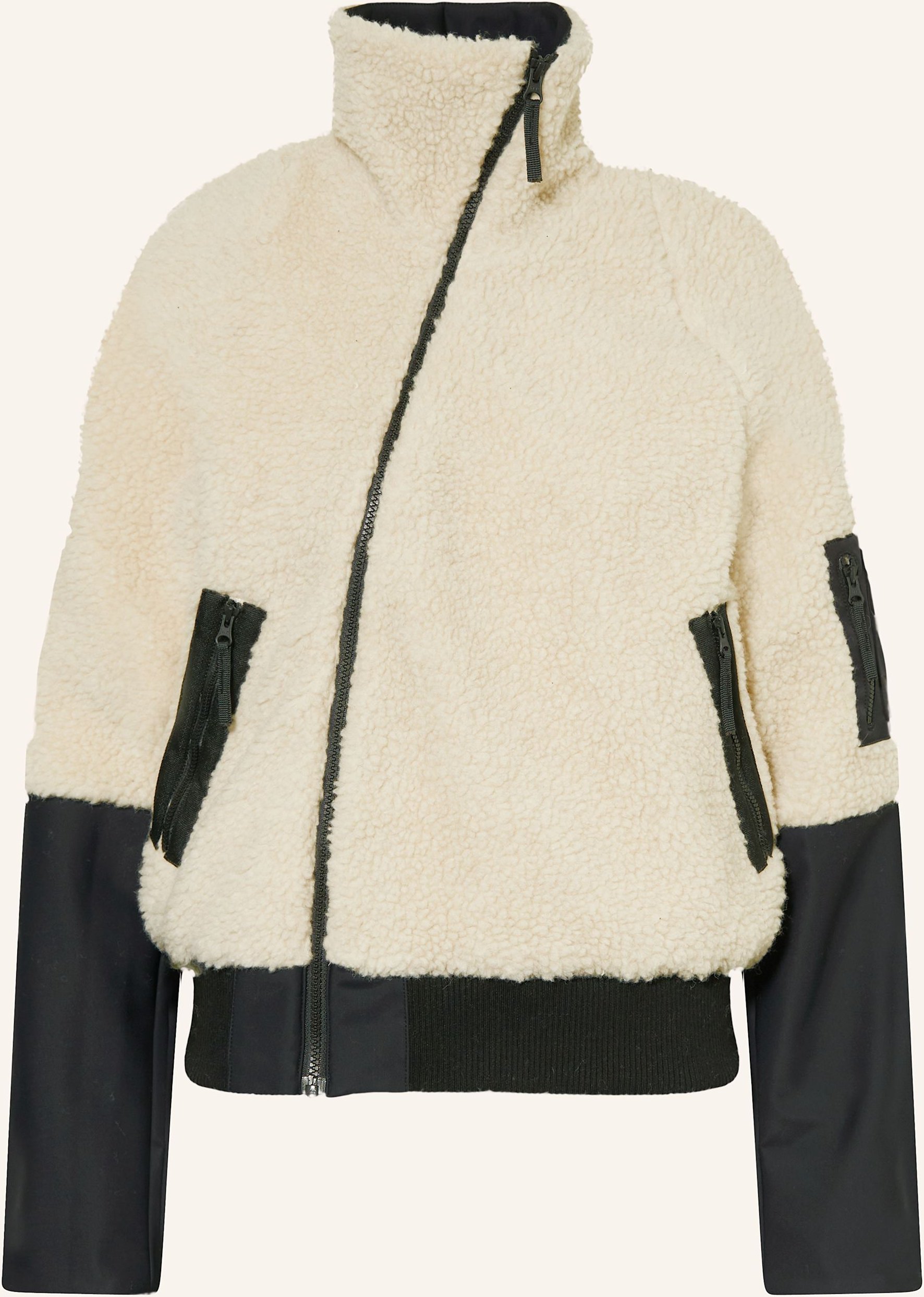 Elho Fleecejacke Hill weiss