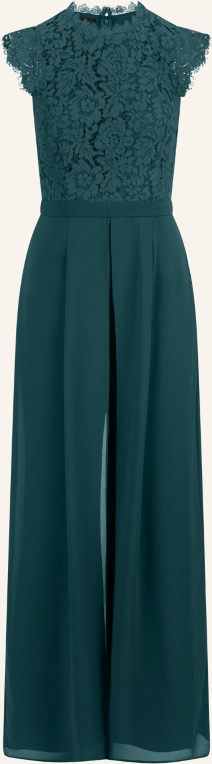 Apart Jumpsuit Mit Spitze gruen