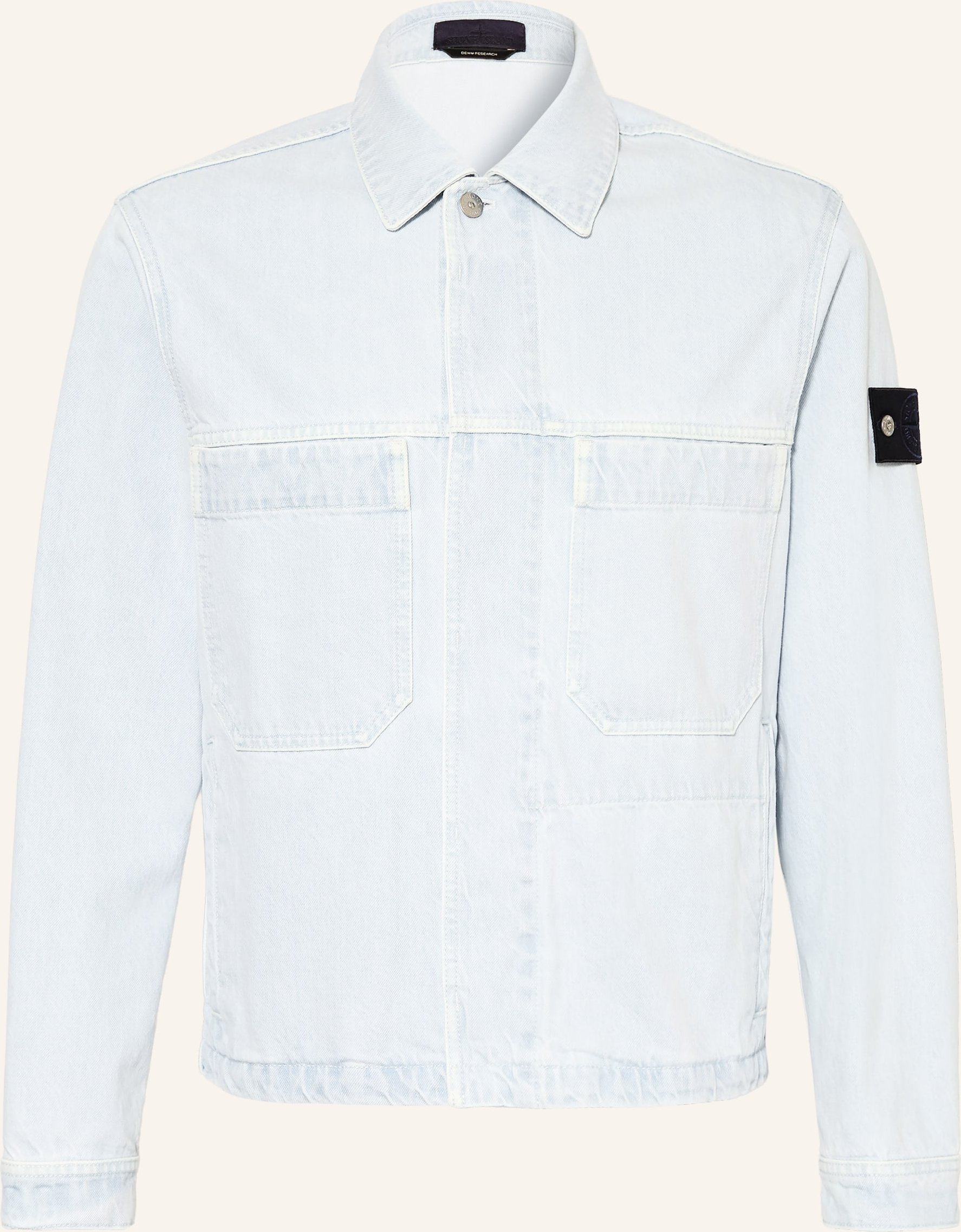 Stone Island Jeansjacke blau