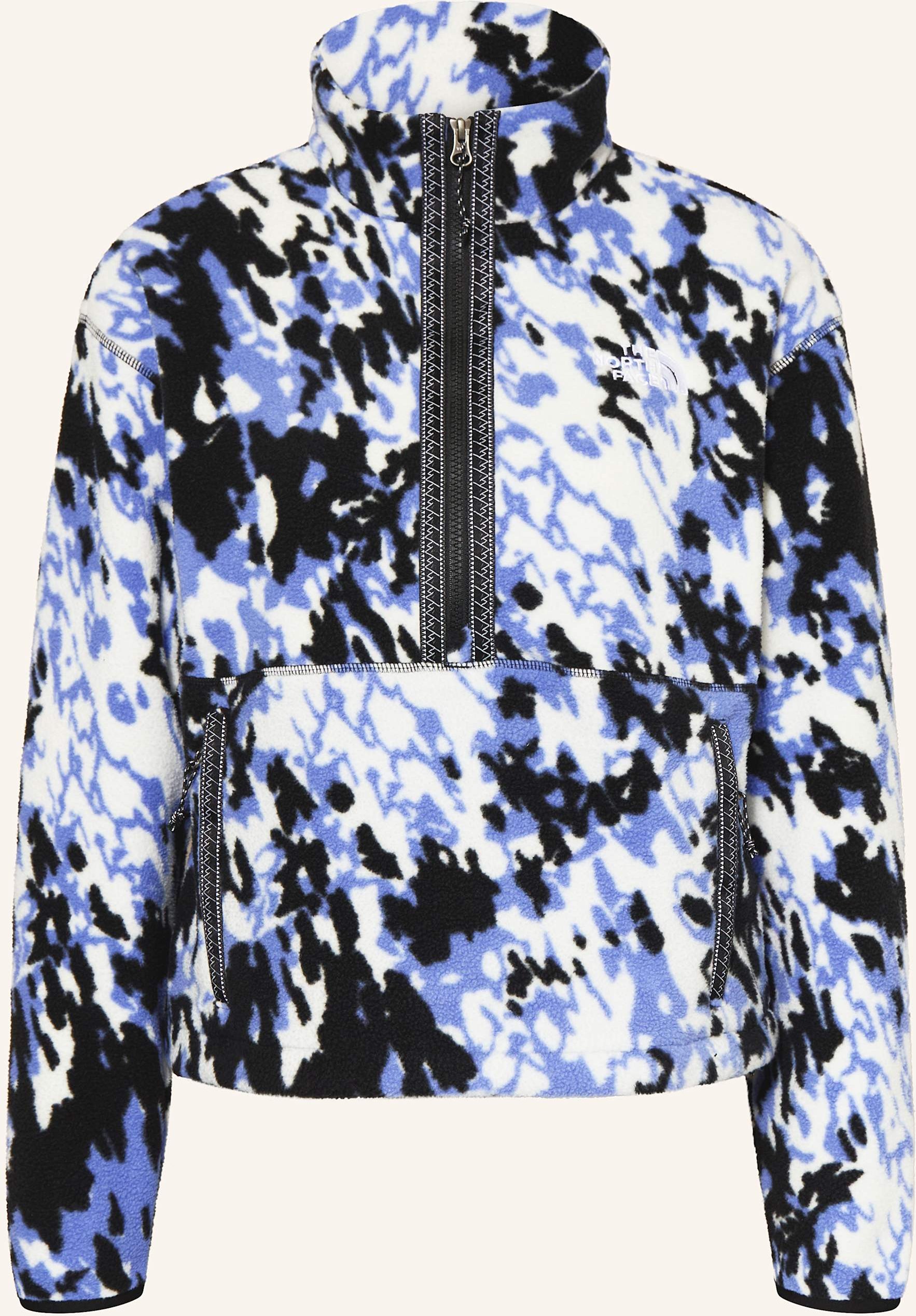 The North Face Fleece-Troyer blau