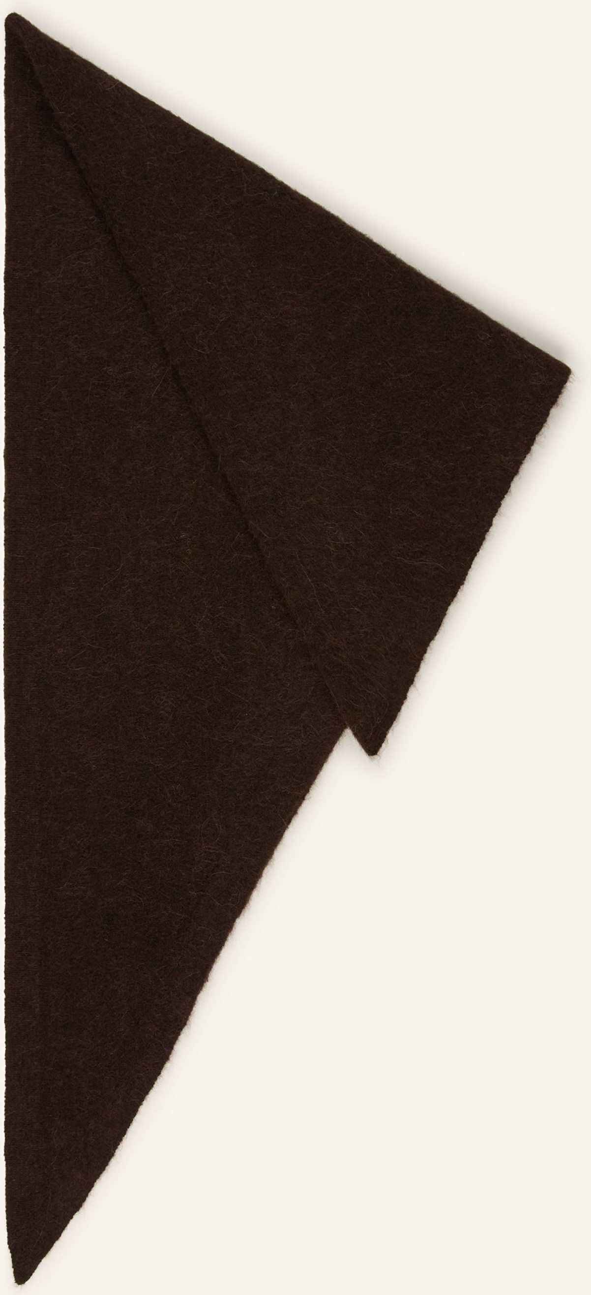 Arket Dreieckstuch Mit Alpaka braun