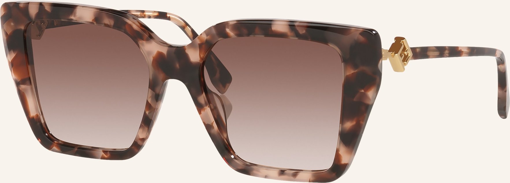 Fendi Sonnenbrille fn000853 braun