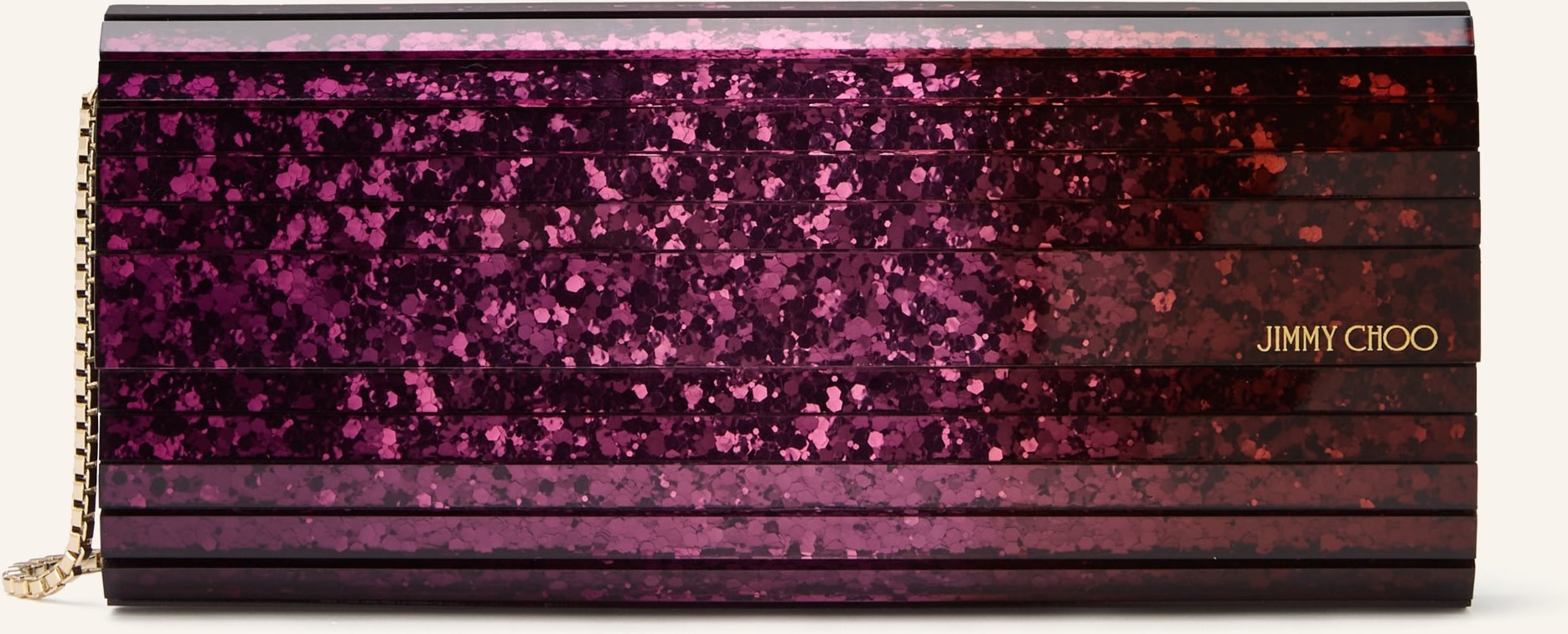 Jimmy Choo Clutch Sweetie lila