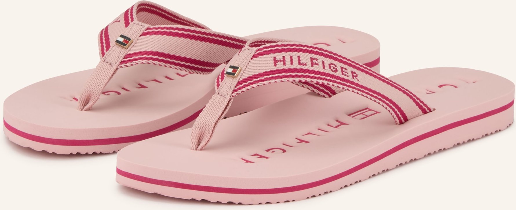 Tommy Hilfiger Zehentrenner pink