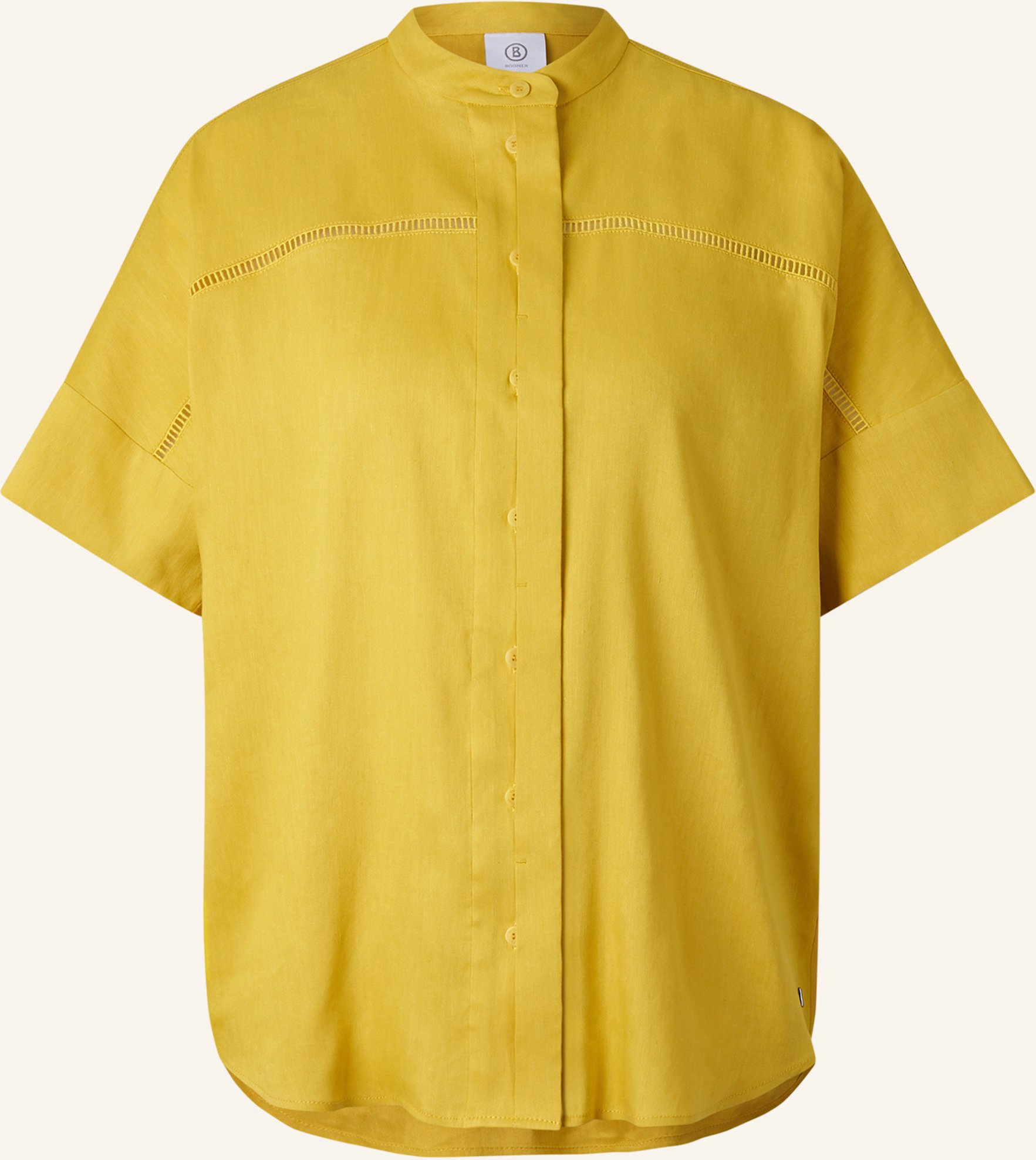 Bogner Bluse Cheryl Mit Leinen gelb
