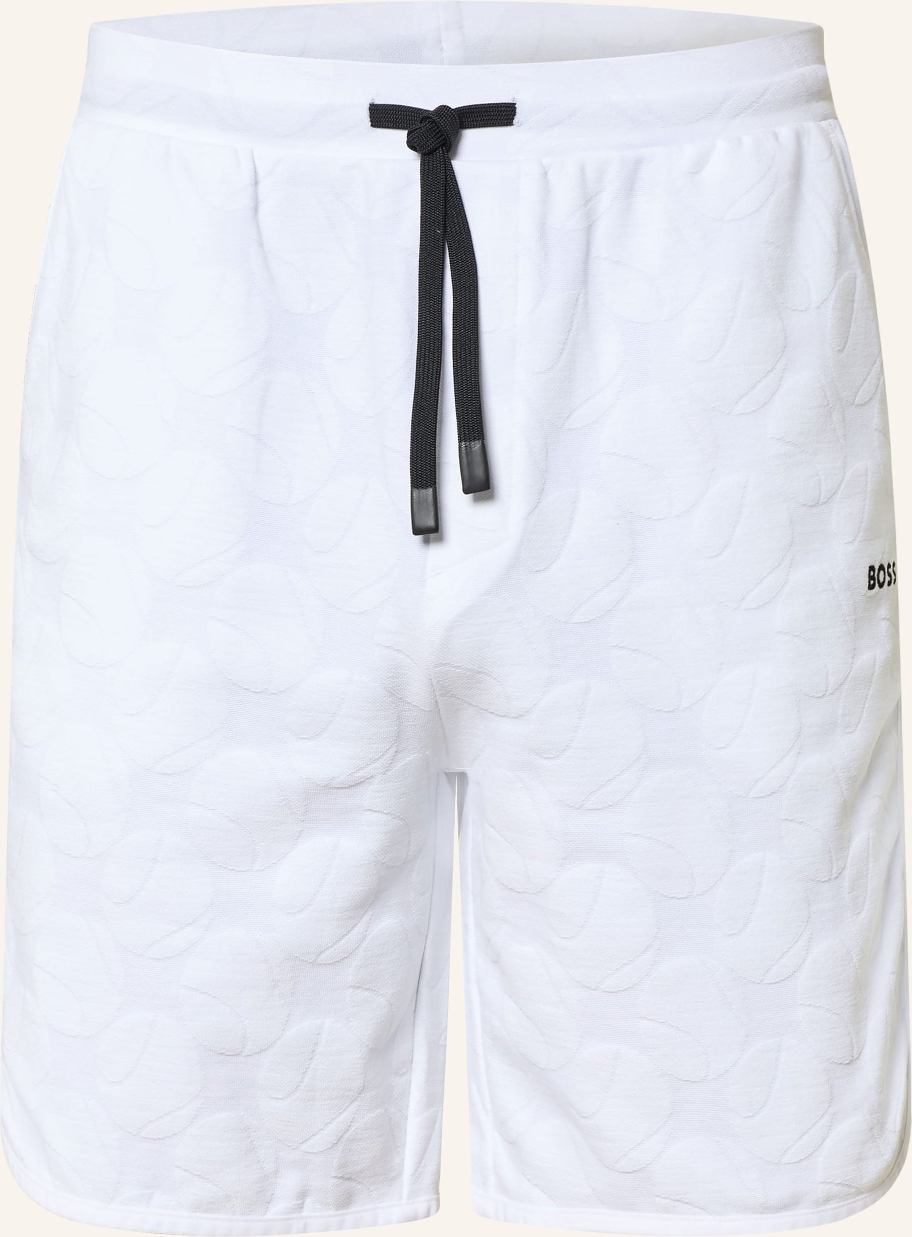 Boss Sweatshorts Member weiss