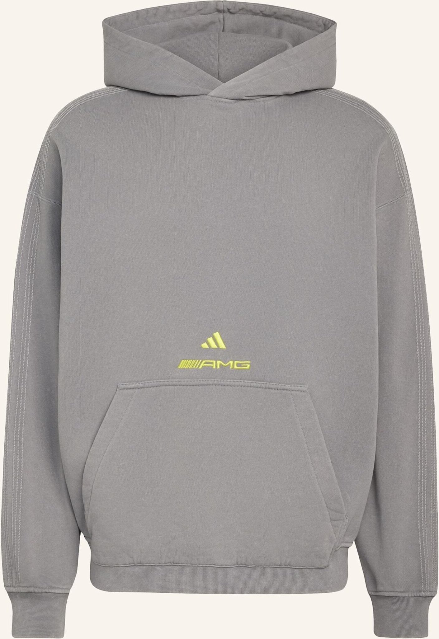 Adidas Amg Washed Hoodie grau