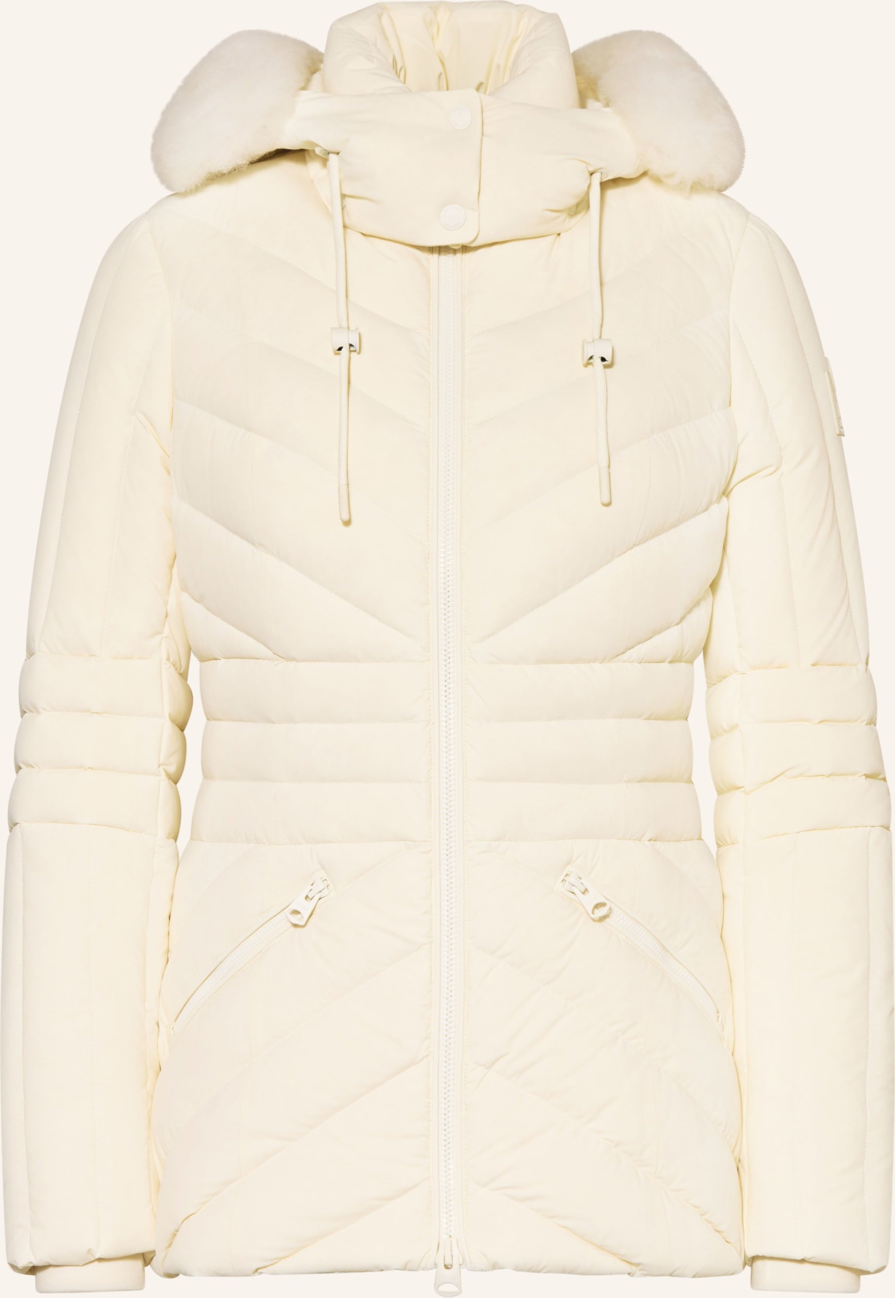 Mackage Daunenjacke Mit Abnehmbarer Kapuze weiss